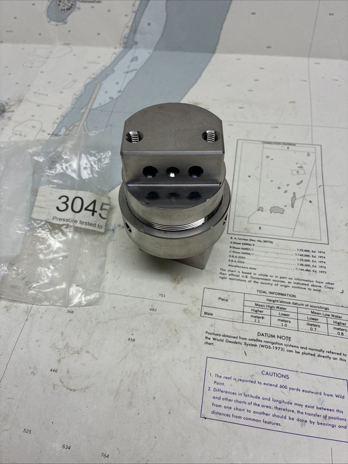 OMAX 304507 High Pressure Swivel for Waterjet Cutting Machine
