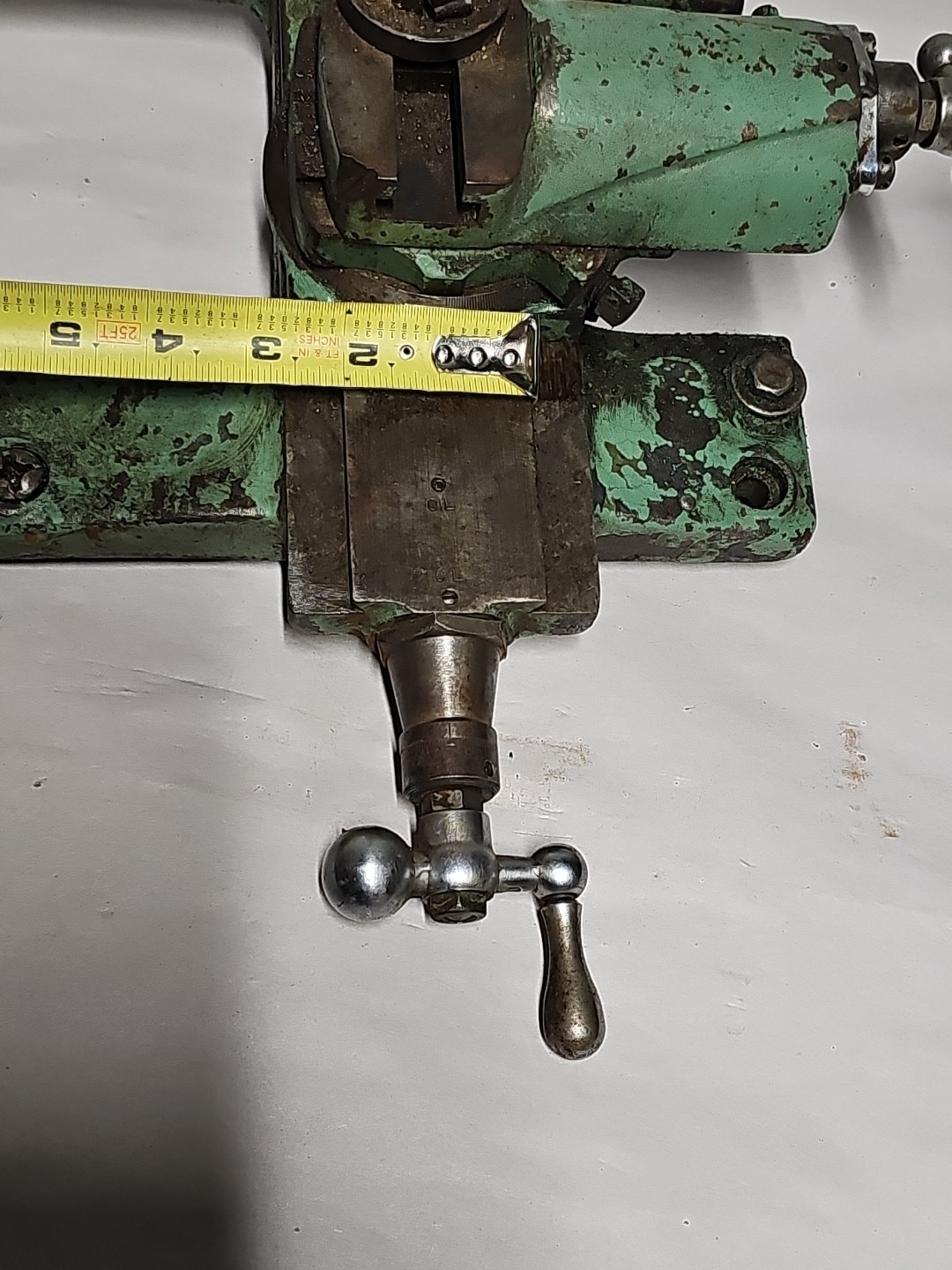 10F-9 Craftsman 12″ Lathe Carriage / Saddle With Compound Lathe Parts