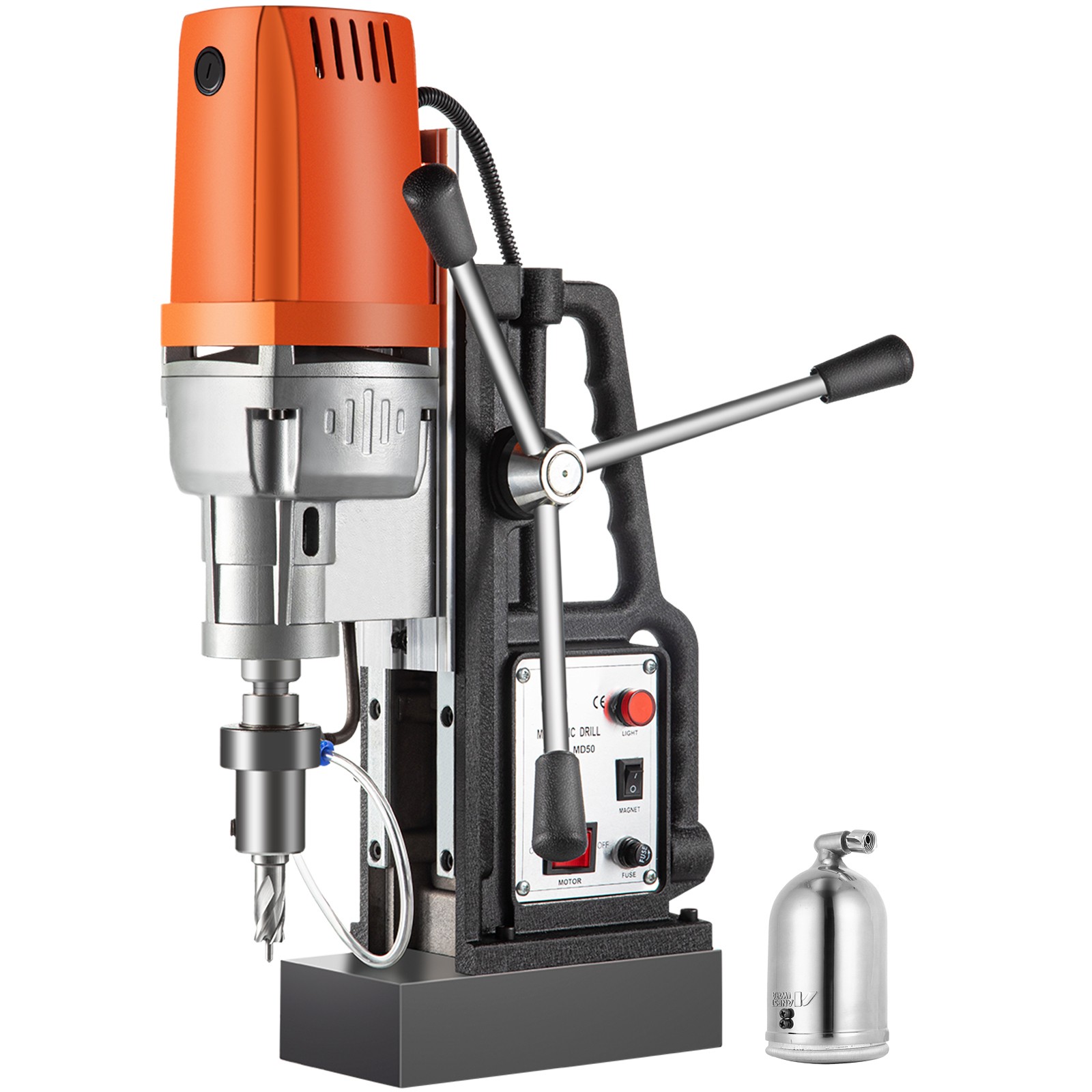 VEVOR 2HP Magnetic Drill Press 2″ Boring Diameter 2900 LBS Mag Force MD-50
