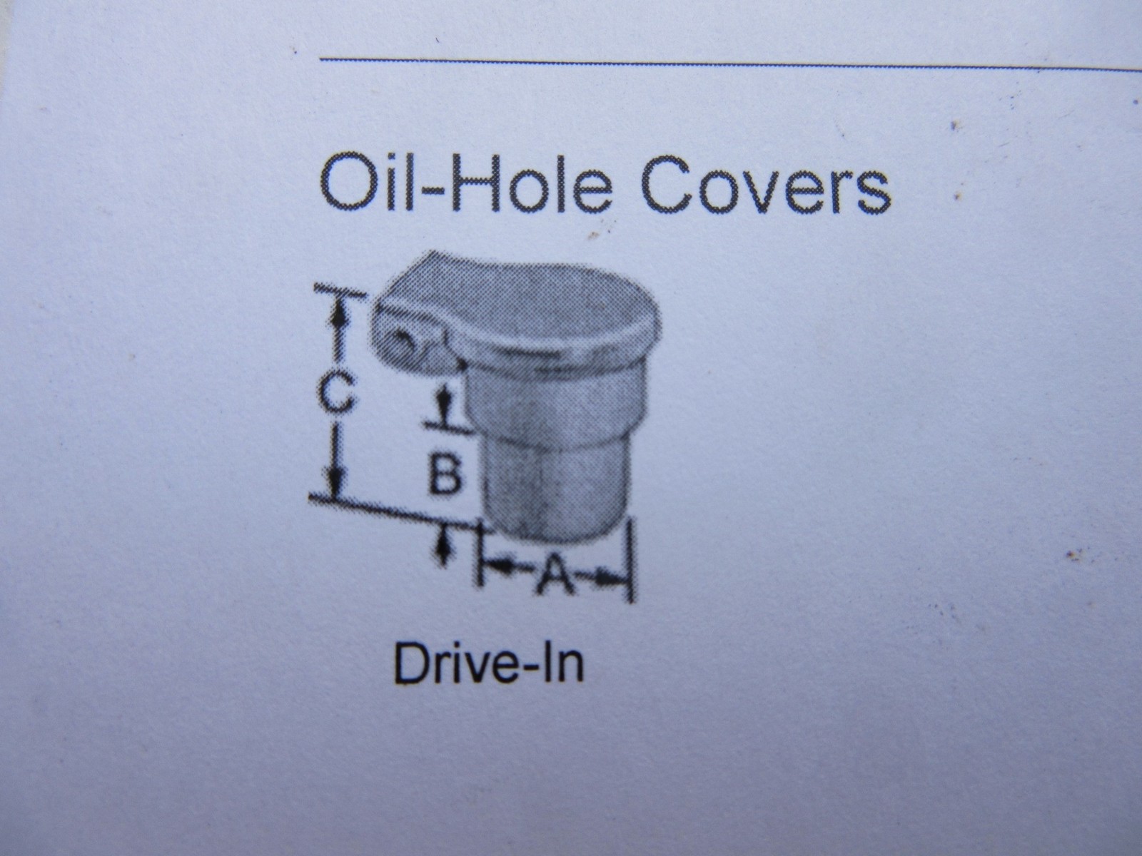 1/2 New Vintage GITS BROS Drive In Oil Cup Cover Lathe Hit Miss Magneto USA