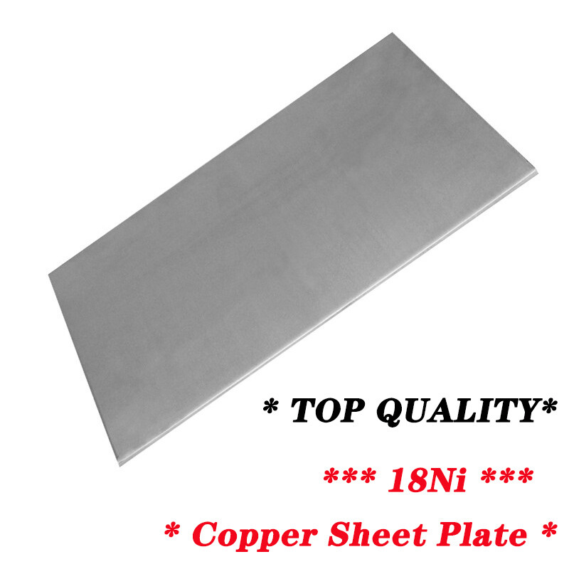 Copper Nickel Ni Plate Flat Panel Cupronickel Plate Sheets Thickess 0.2mm~3mm