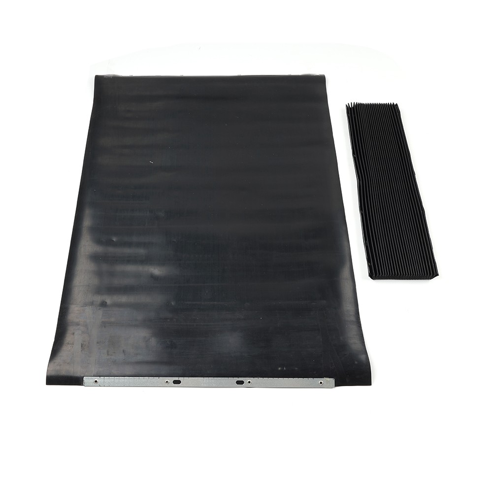 Accordion Way Front Cover and Rubber Back For Bridgeport Milling Machine Part