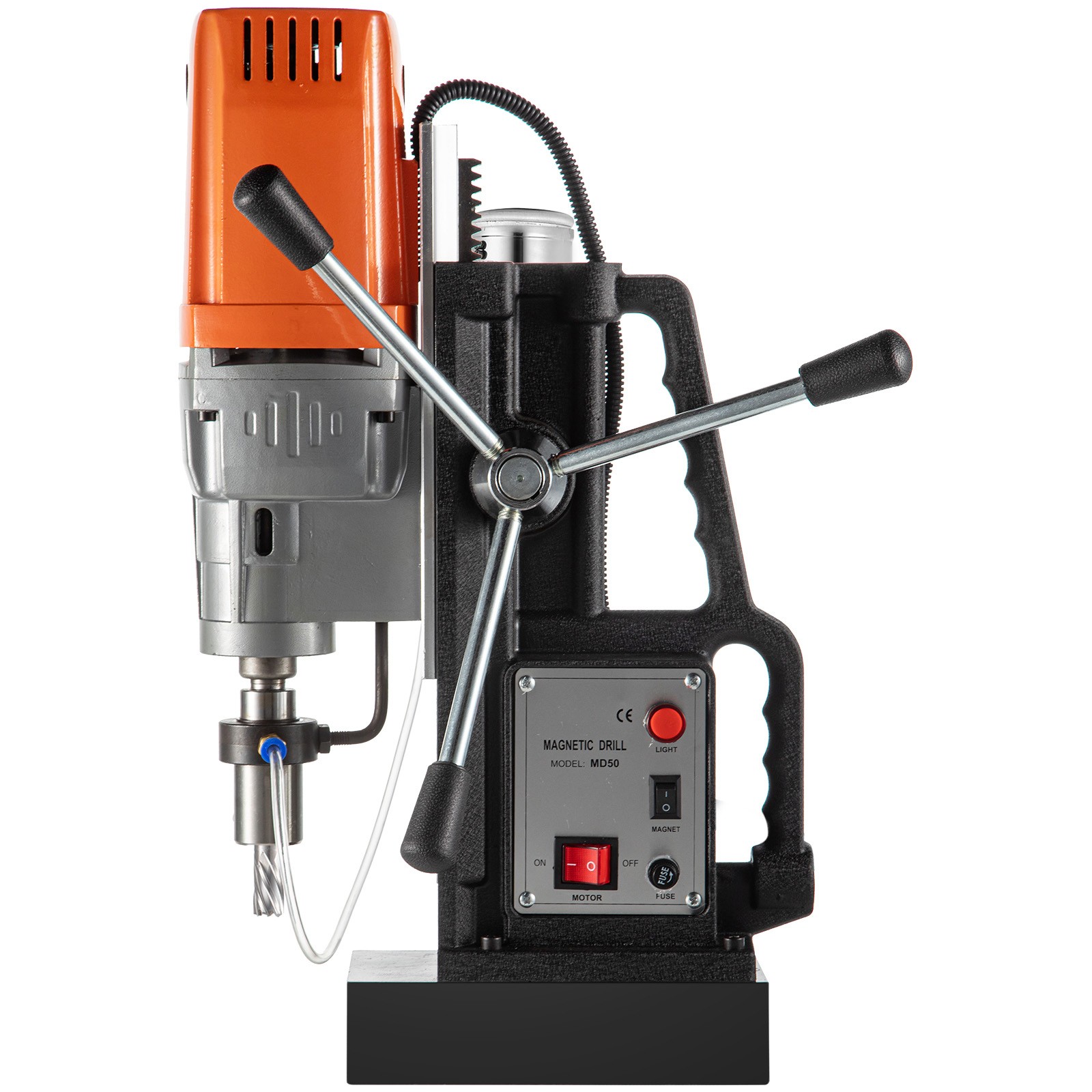 Uimoso MD50 Magnetic Drill Press 2″ Electric Mag Drill 2900lb Force with 13 Bits
