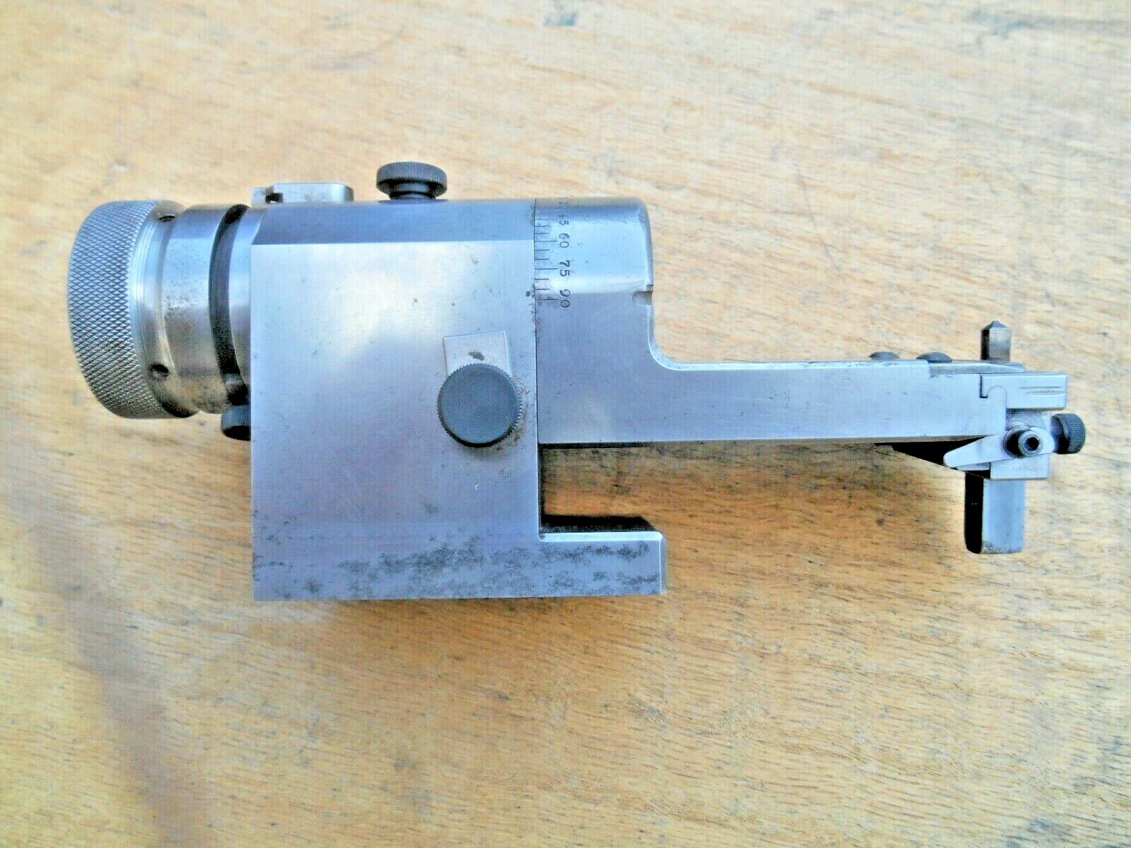 HERMANN SCHMIDT CLEARVIEW RADI-ANGLE FORM WHEEL DRESSER WITH 2 DIAMOND HOLDERS