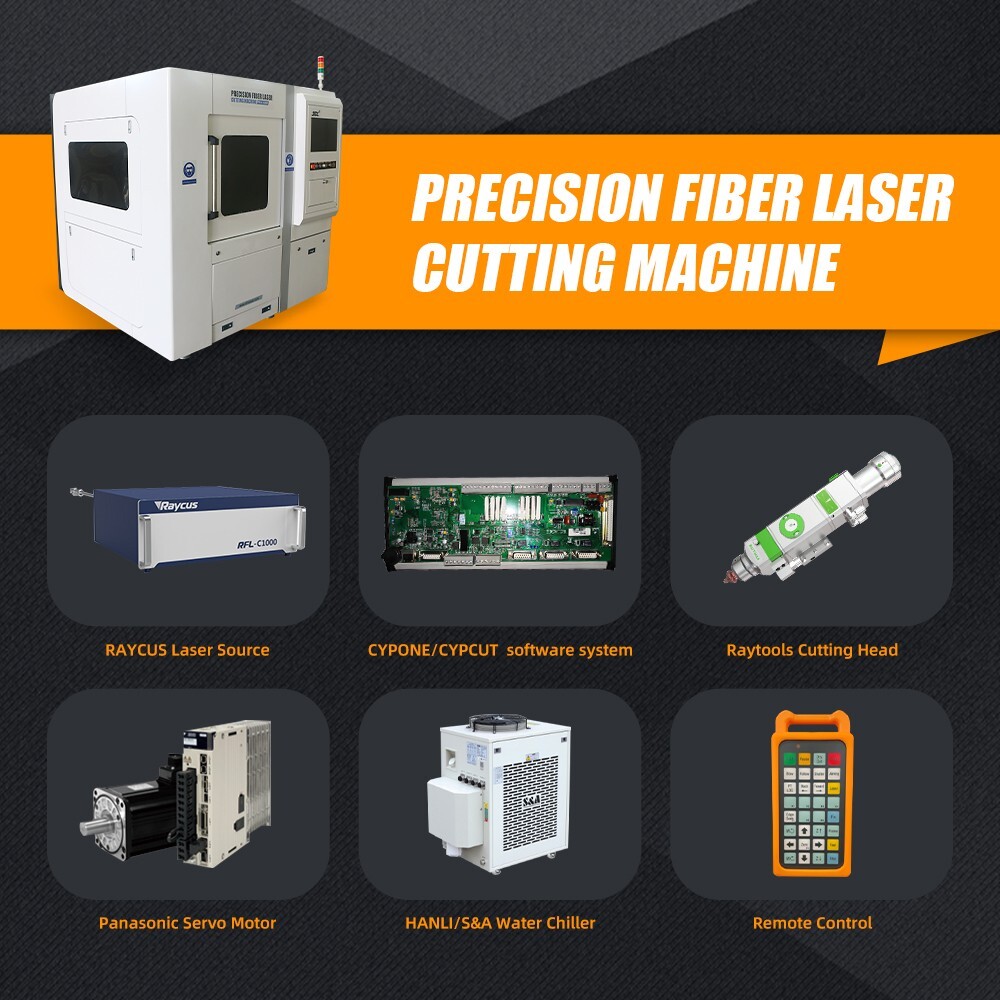 SFX JPT Fiber Laser Cutting Machine Gold/Silver/Metal Precision Cutting 1500watt