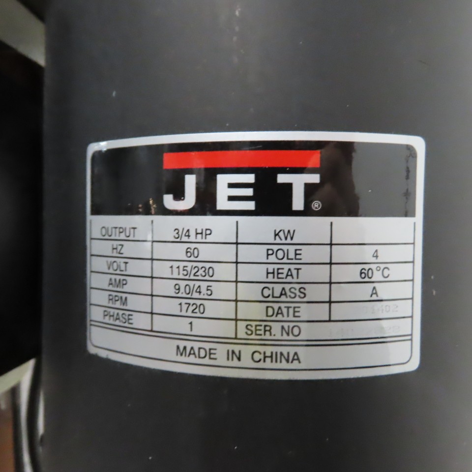 JET JDP-15MF 3/4HP 15′ Floor Drill Press 115/230V 1Ph 1720RPM