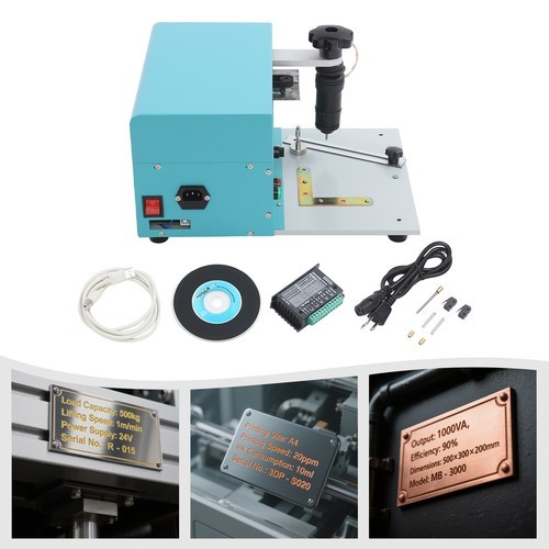 Industrial Electric Metal Plate Marking Machine Nameplate Marker 170mm ﻿*100mm