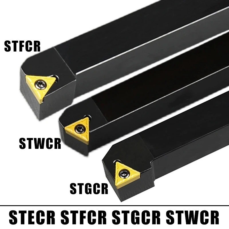STECR STGCR STWCR 1212 1616 External Turning Tool CNC Lathe Bar Holder Inserts