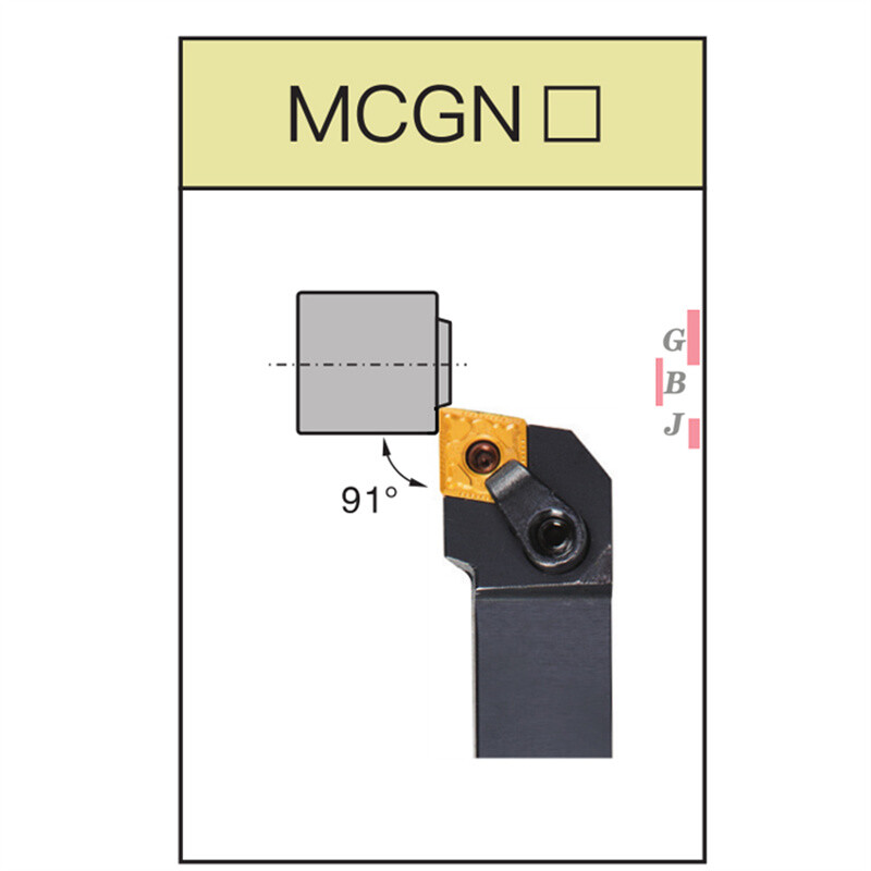 MCGNR1616K12 MCGNL1616K12 External turning tool For CNMG120408-MA BP010 CNMG432