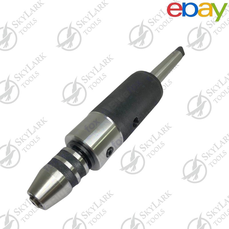 MT2 Sliding Floating Lathe Tailstock Tap & Die Holder Set 9Pc | Morse Taper MT2