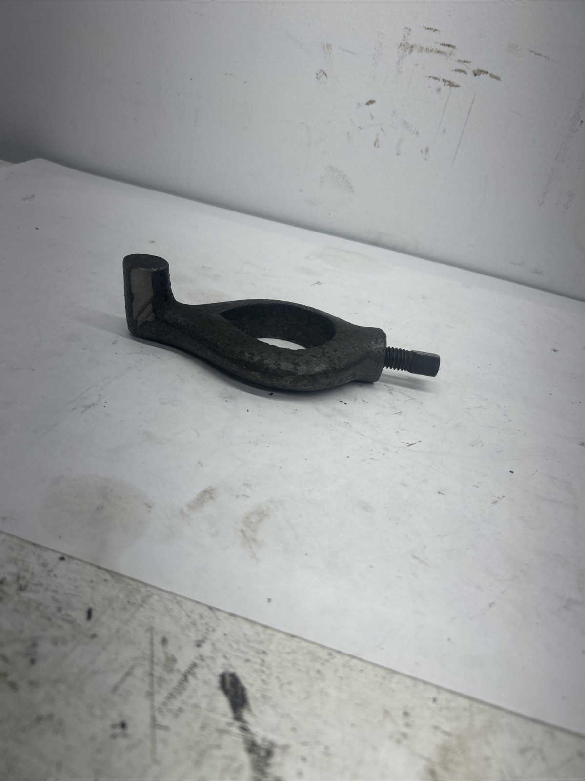 Lathe Dog , Bent Tail Lathe Dog – Cast Iron Lathe Tools 6 Inch Oal.