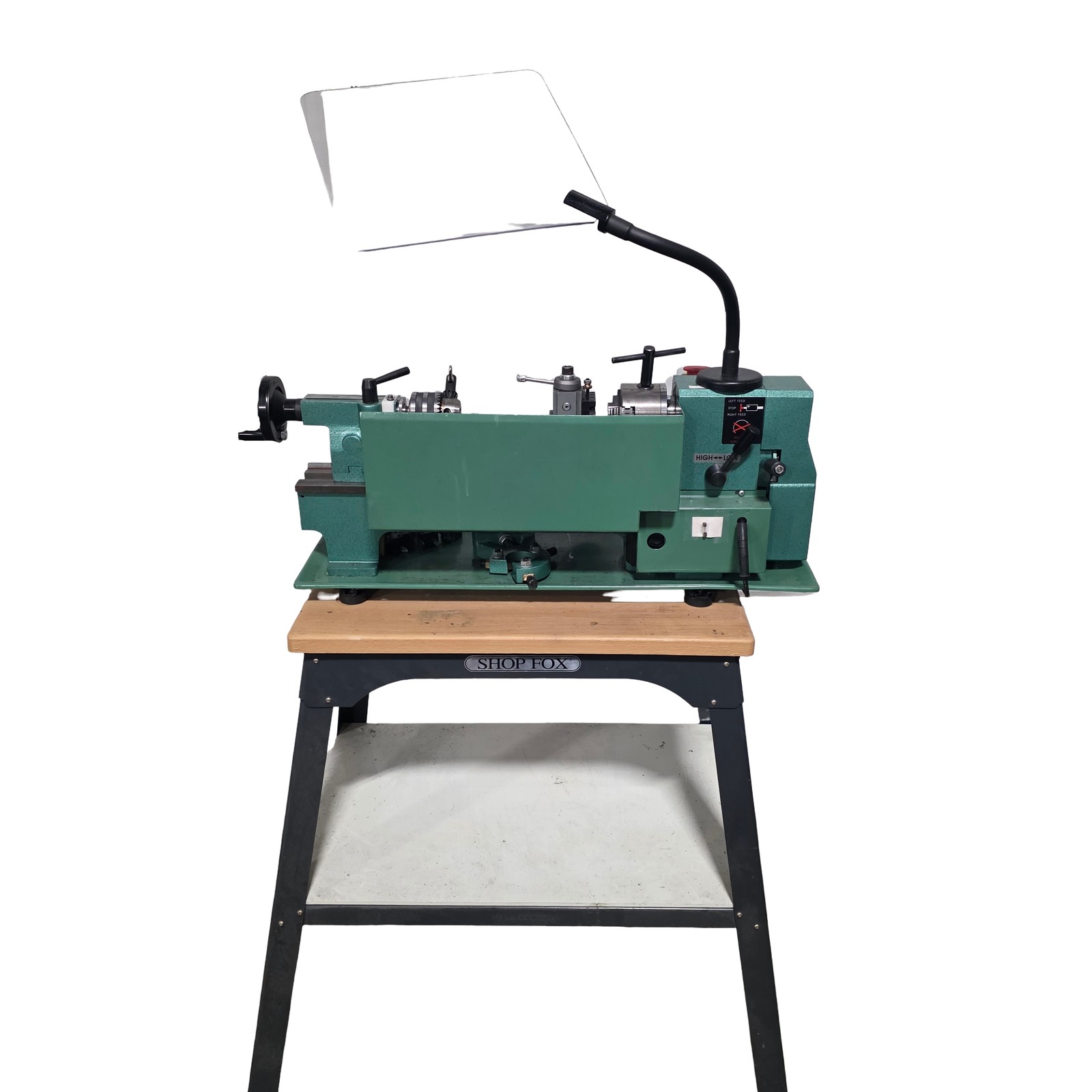 Grizzly G8688 7″ x 12″ Benchtop Mini Lathe 7″ Swing, 100-2500RPM, 120VAC 2.8A