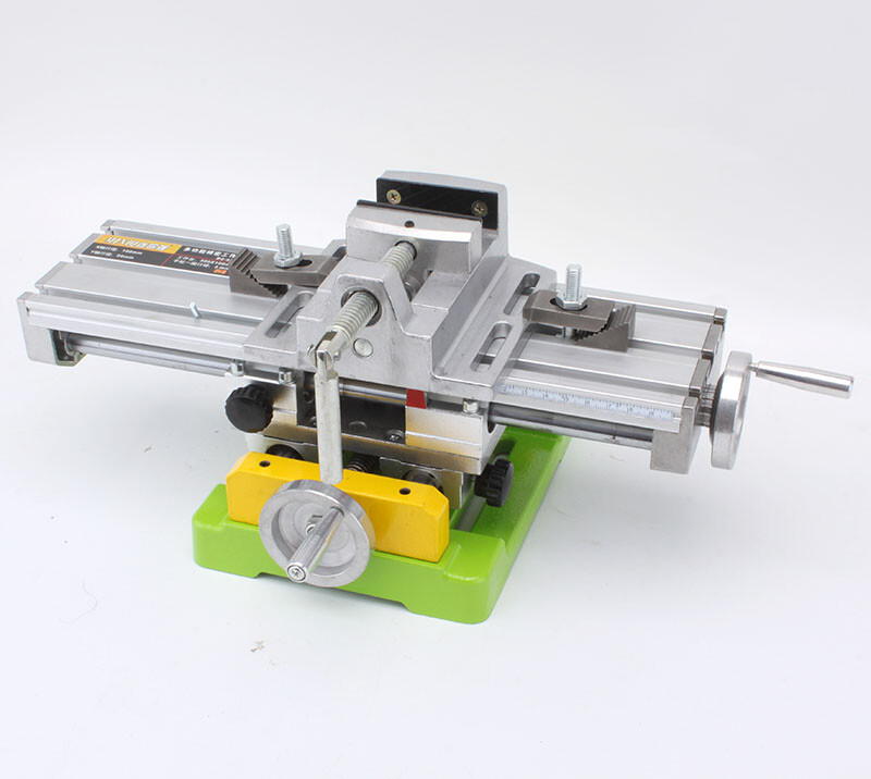 Mini High Speed Precision Bench Drill Drilling Milling Machine+Workbench+vice