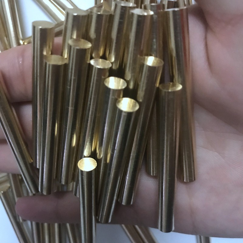 H59 brass round rod solid Φ0.3 /0.4 /0.5 /0.6 /0.7 /10mm fine copper rod