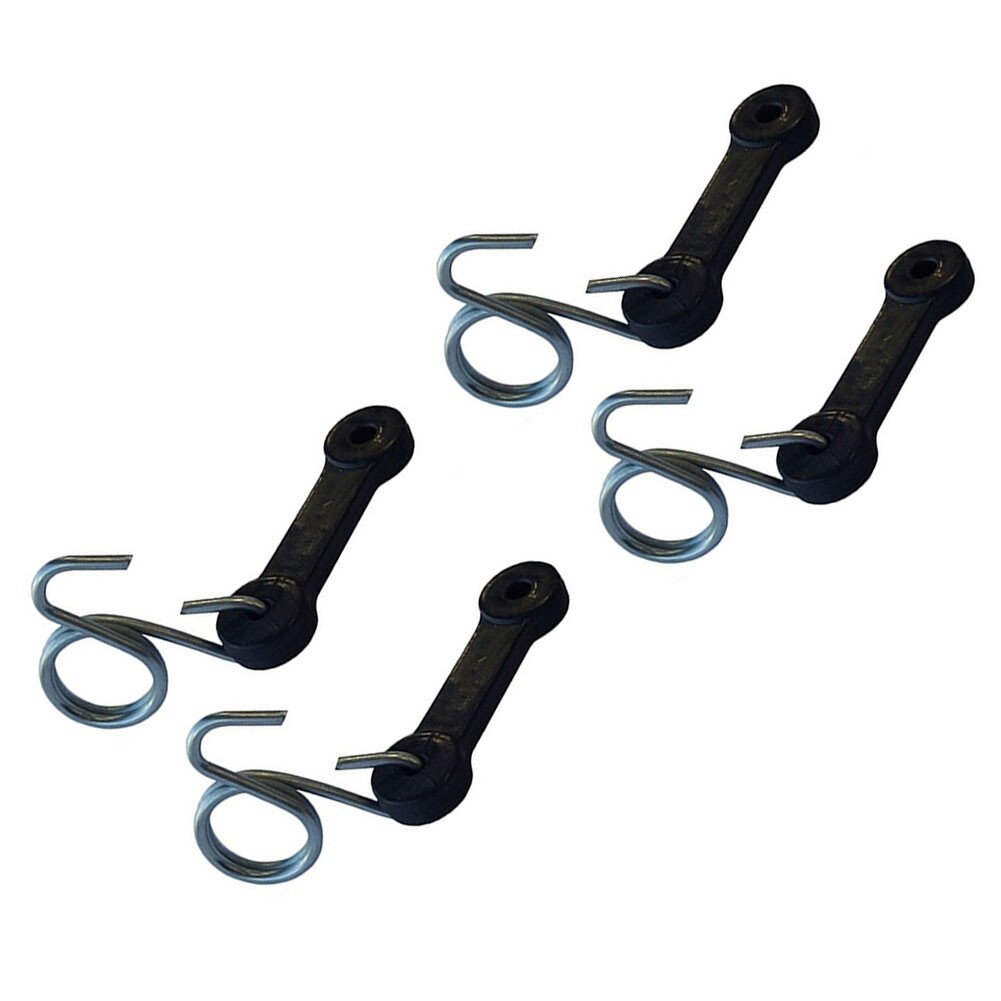 Hassle Installation and Secure Connection 4 Rubber Bungee Straps Included