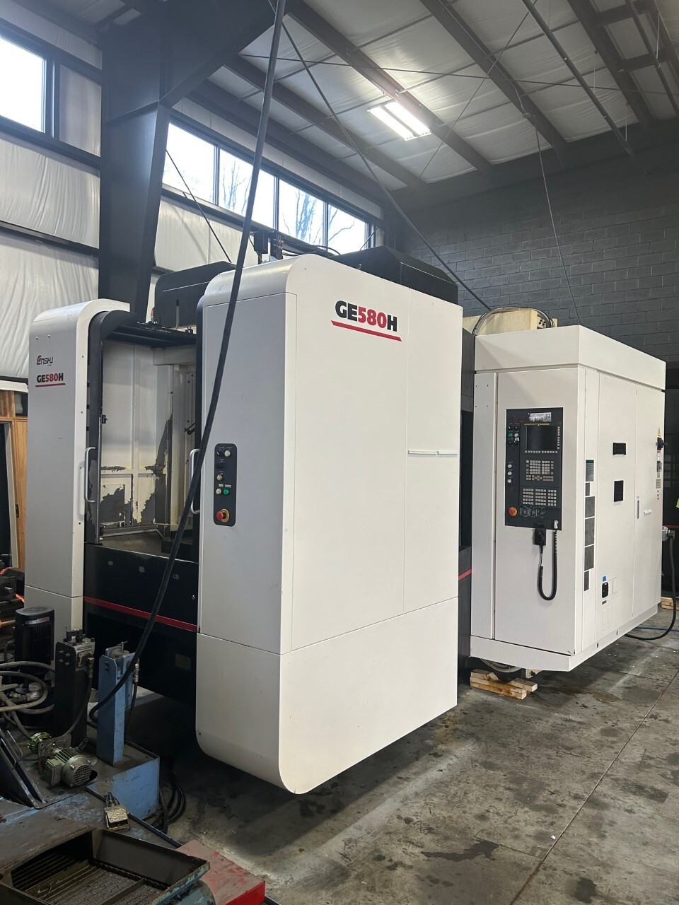 2016 Enshu GE580H Full 4th Axis Japanese Horizontal Machining Center