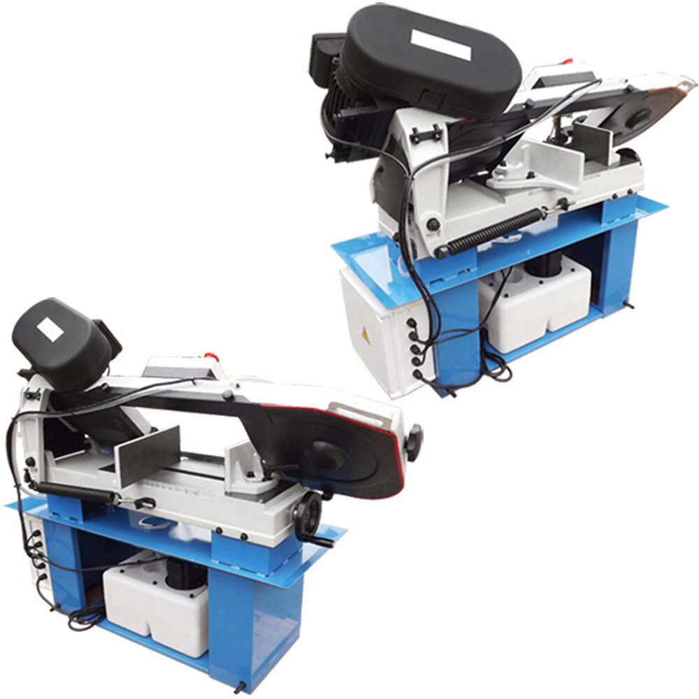 7×12 Band Saw Horizontal Vertical Metal Cutting Cutter Hydraulic Down Feed 110V
