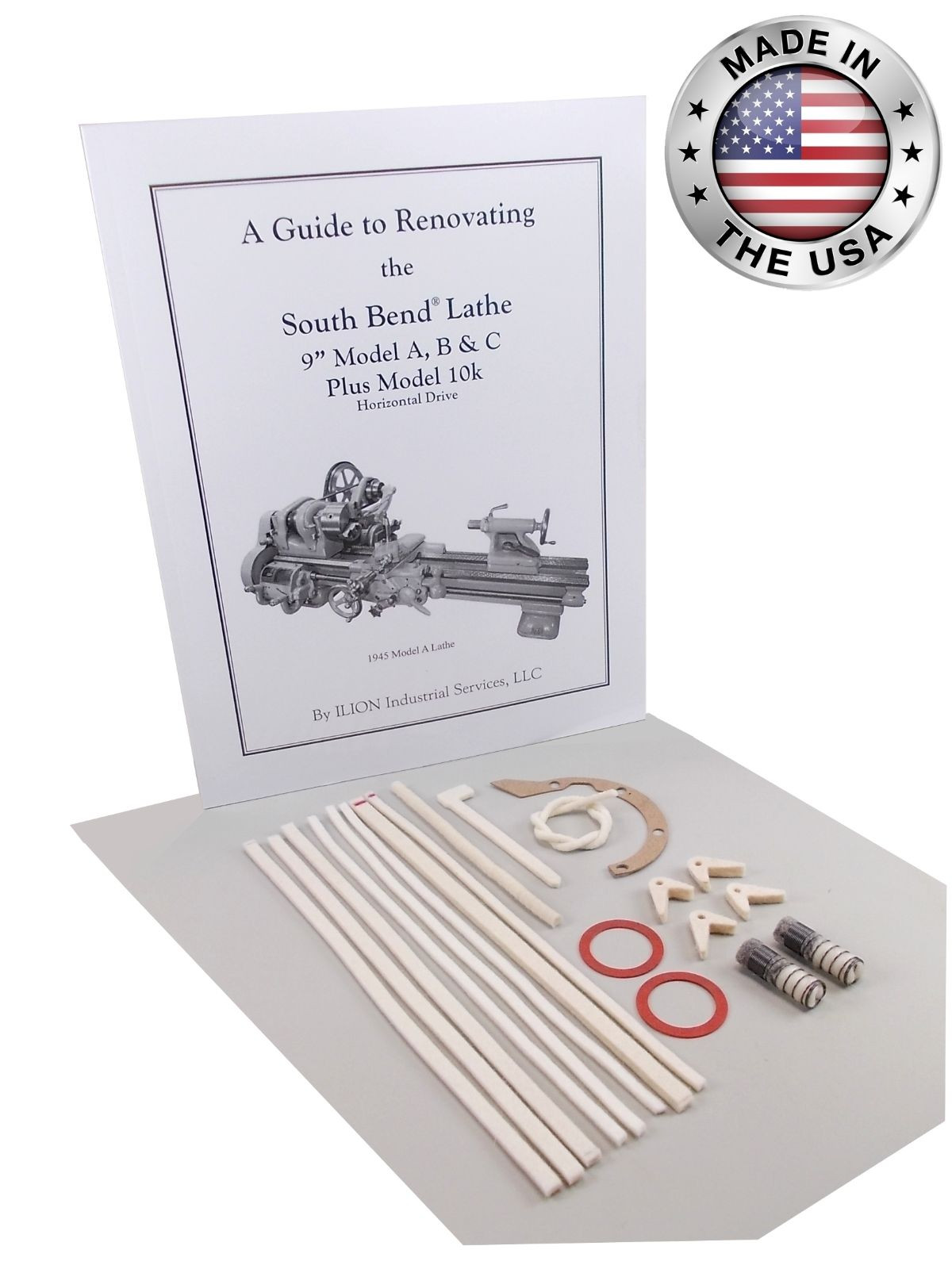 South Bend Lathe 9″ Model A – Rebuild Guide & Parts Kit (Horizontal Drive)