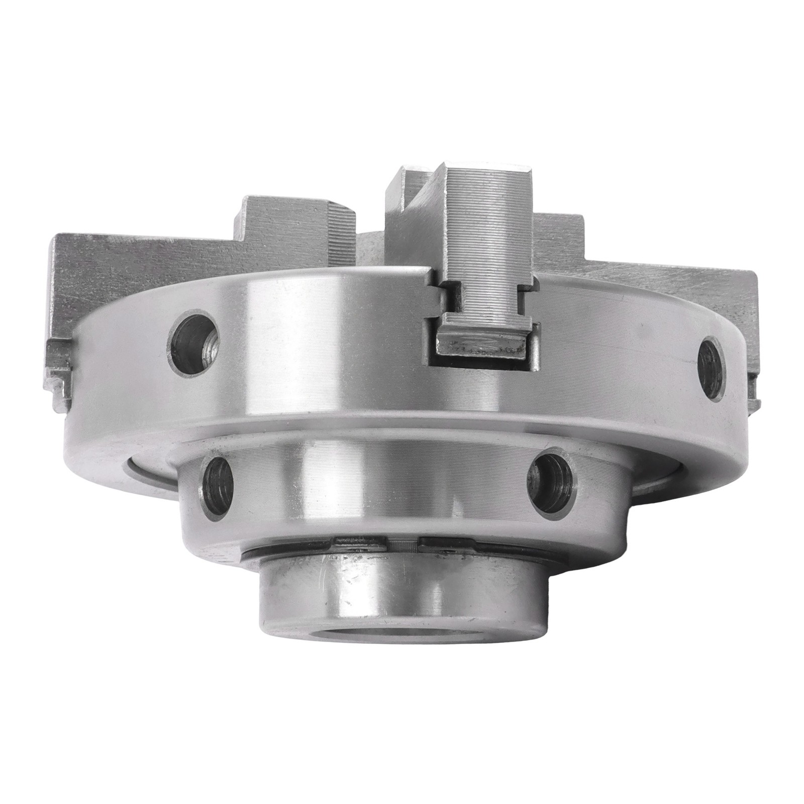 4″ Hardened Steel 4 Jaw Lathe Chuck Set 1×8 TPI Self Centering Chuck