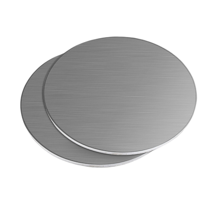 304 Stainless Steel Sheet Disc Brushed Round Steel Plate Diameter 100mm – 300mm