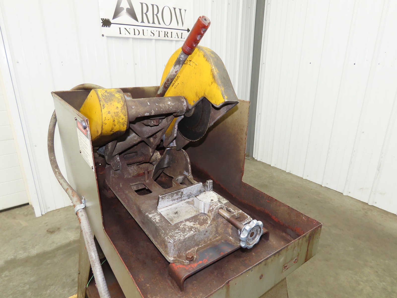 Everett Model 10 Cut Off Abrasive Metal Saw 10″ Blade 3Hp 3450 RPM 230/460V