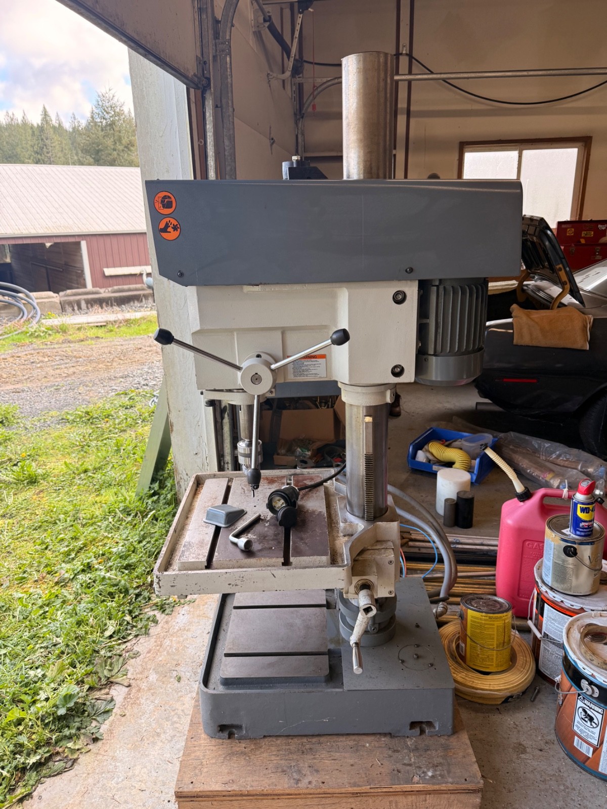 used floor standing drill press