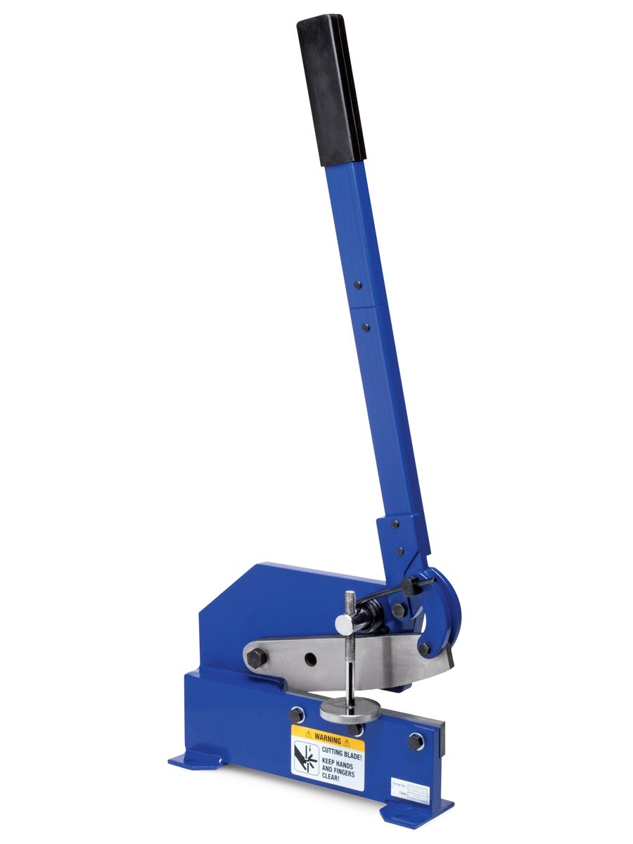 Eastwood 8″ Throatless Bench Shear Cutter Solid Steel for Perfect Straight Lines