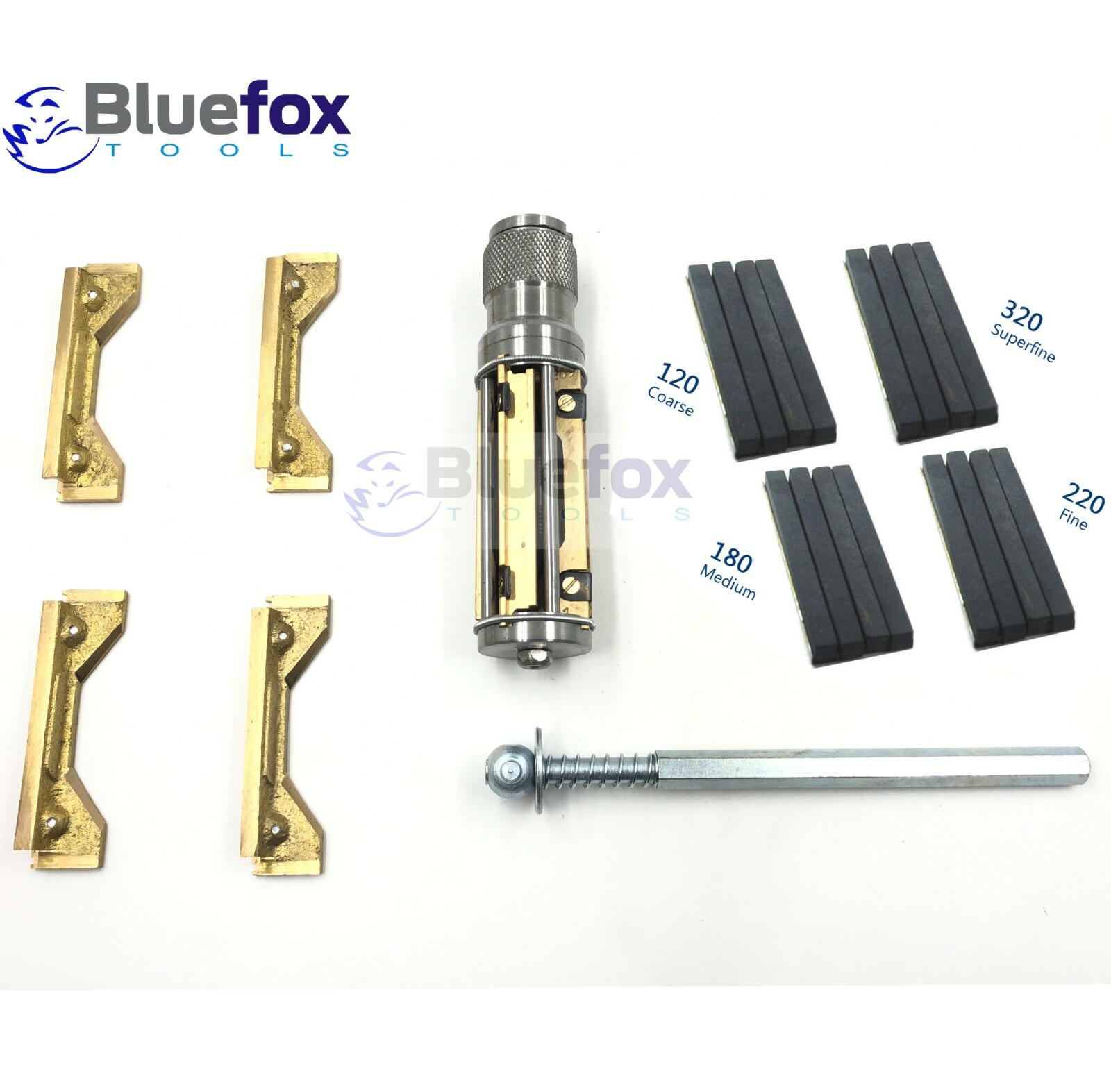 NEW CYLINDER ENGINE HONE KIT 34mm to 60 mm Honing Machine + 4 Set Honing Stones