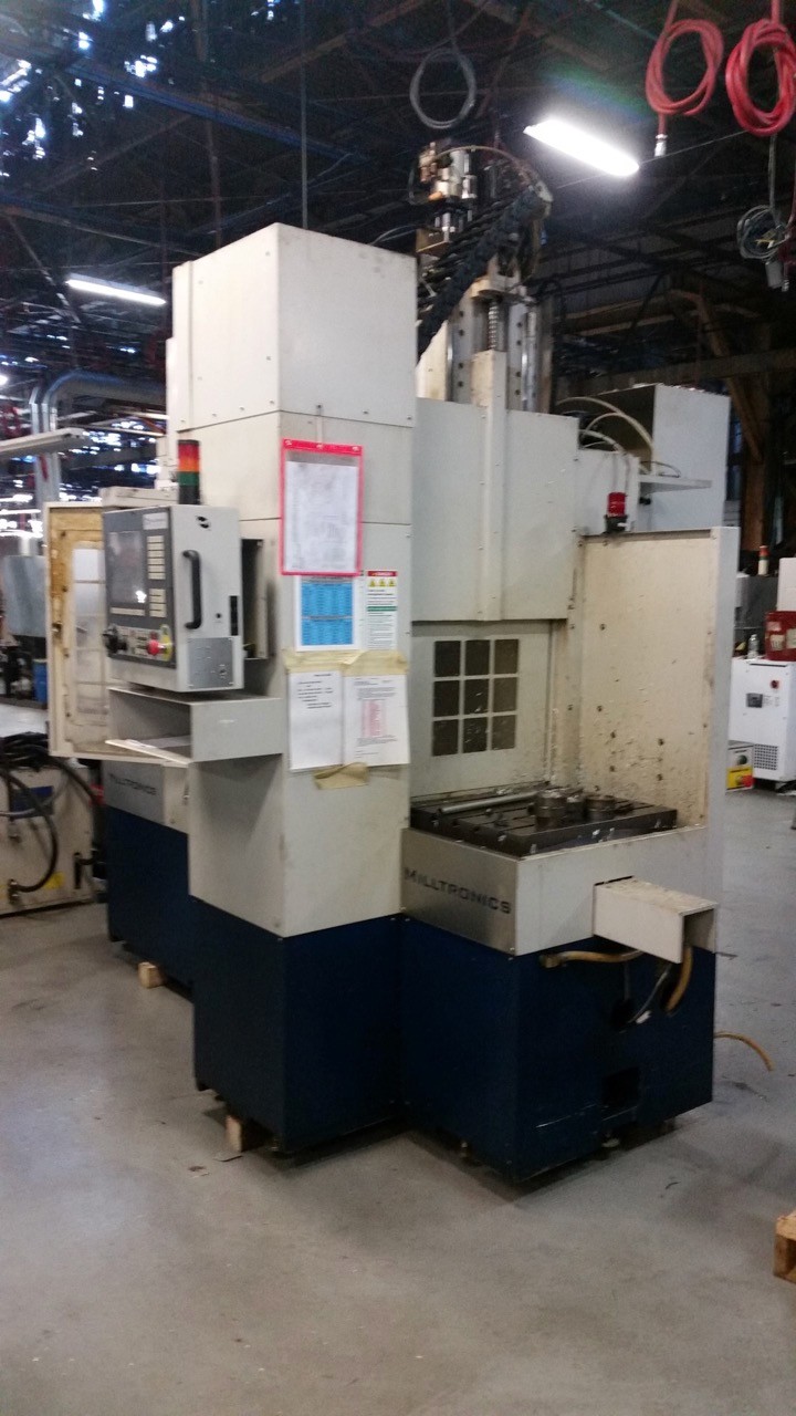 Milltronics TT24, Twin Table Bridge type Machining Center, 24HP, 10,000 RPM