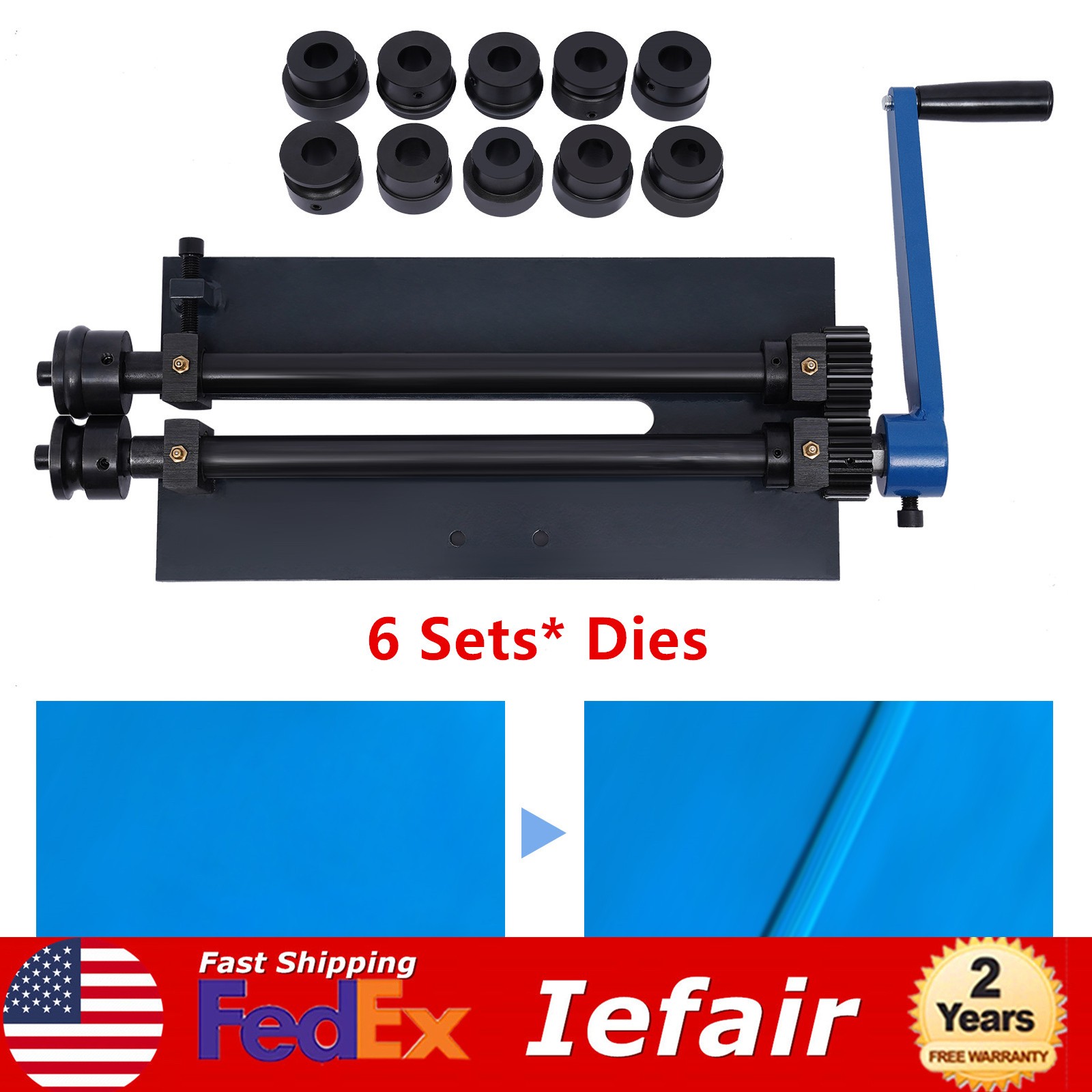 Bending Machine Manual Bead Roller Sheet Metal Bead Roller Tool Kit Heavy Duty