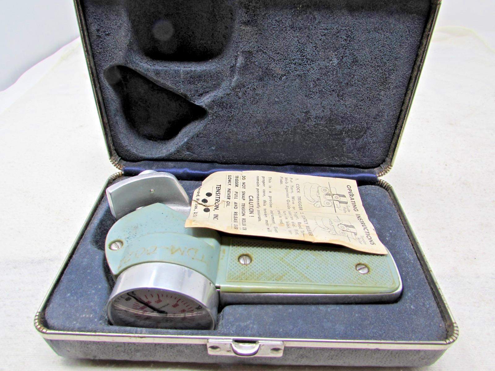 Tensitron Inc.Model TR2000 Cable Tension Meter with Case & Instructions