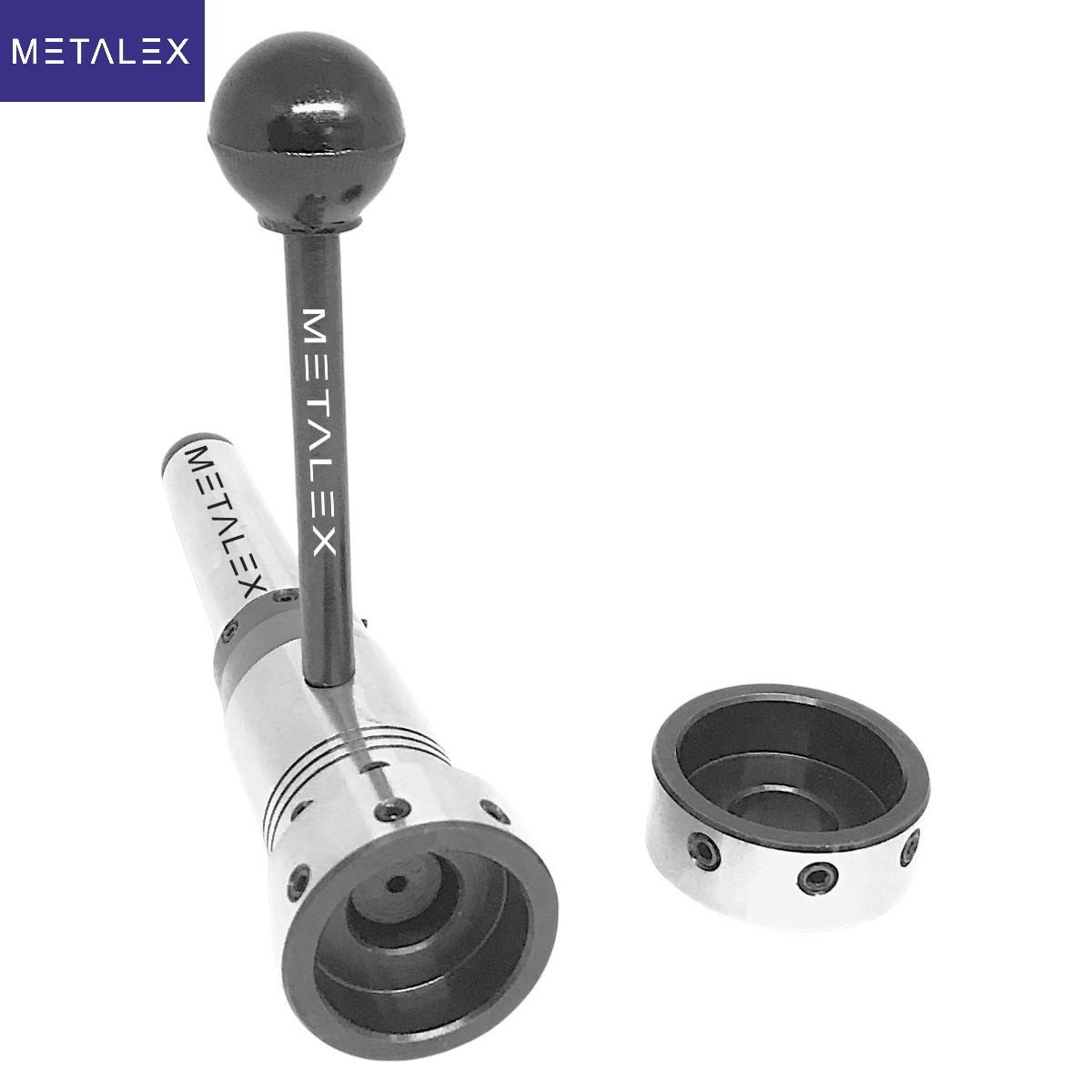 MT3 Shank Lathe Tailstock Imperial Inch Die Holder Set Floating Sliding Type DLX