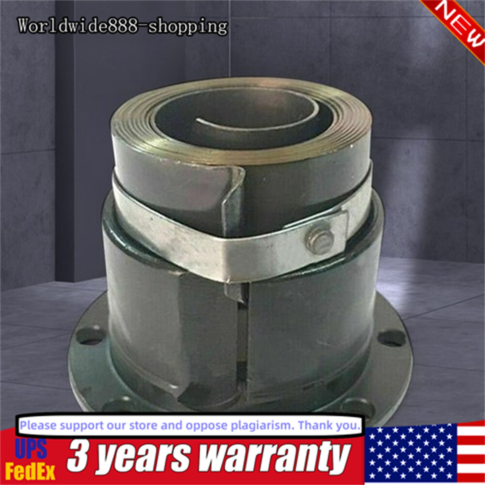 25mm Mill Milling Machine Part Clock Spring W/ Steel Housing For Bridgeport