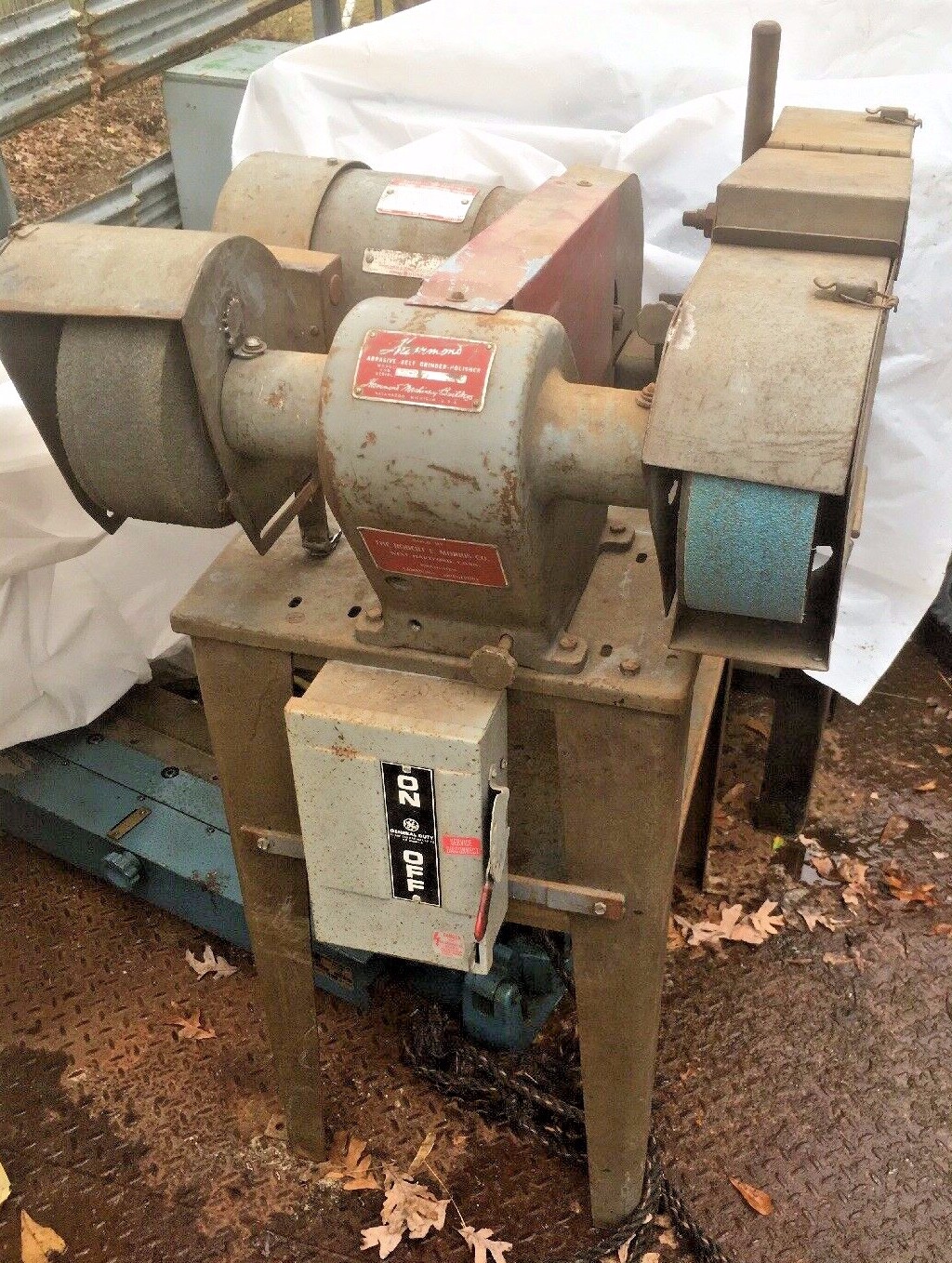 Hammond Abrasive Belt Grinder Polisher Sander Buffer Machinist Tool Knife Maker