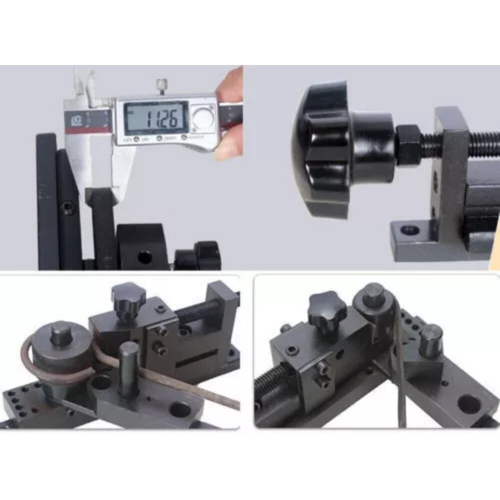 Universal Manual Bending Machine Metal Bender for Forms Wire Pipe DIY Tools