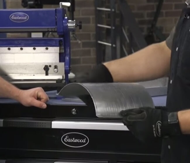 Eastwood 30in 3 in 1 Sheet Metal Brake Shear and Slip Roll Combination Machine