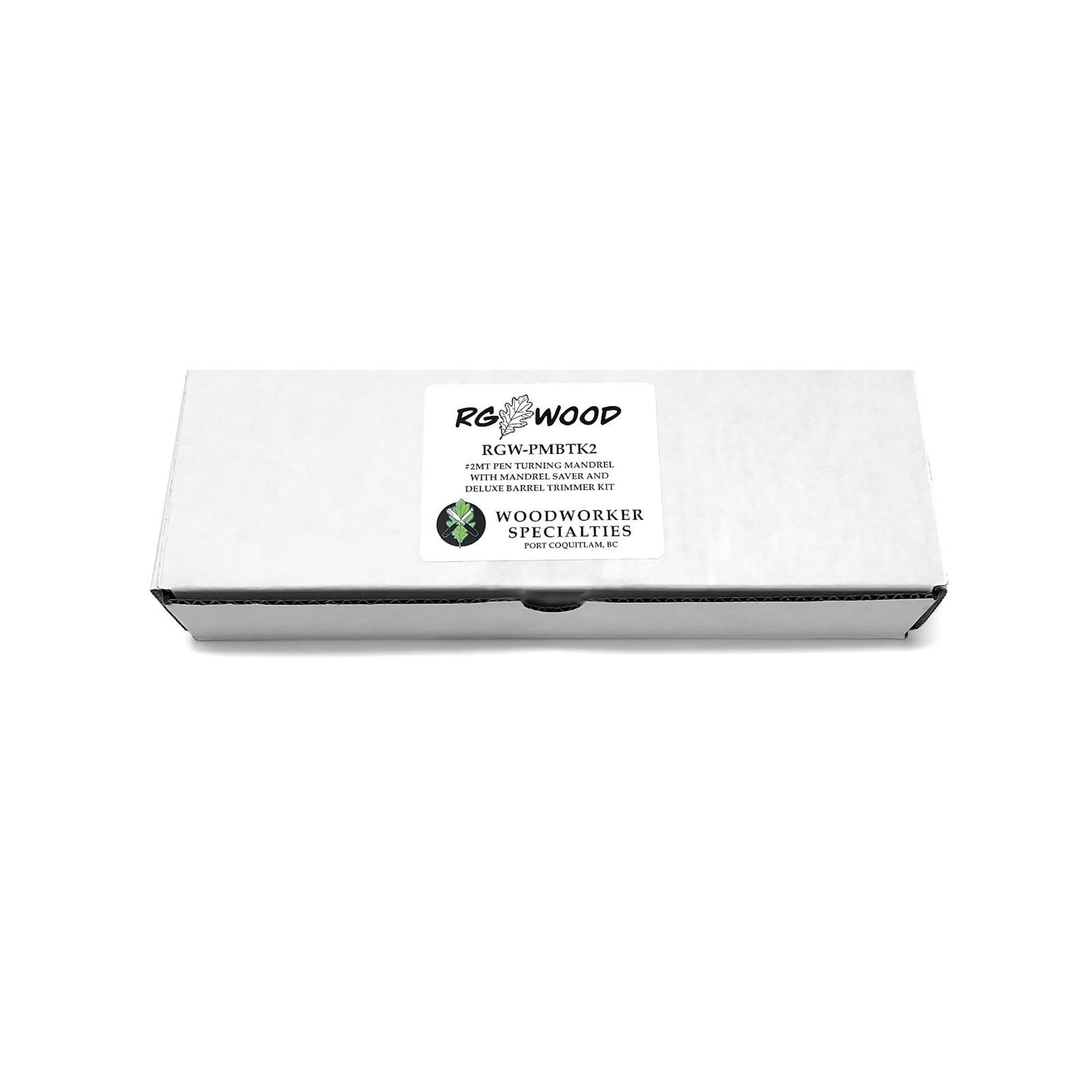 #2 Morse Taper MT2 Pen Turning Mandrel with 7mm Drill Bit and Deluxe Barrel T…