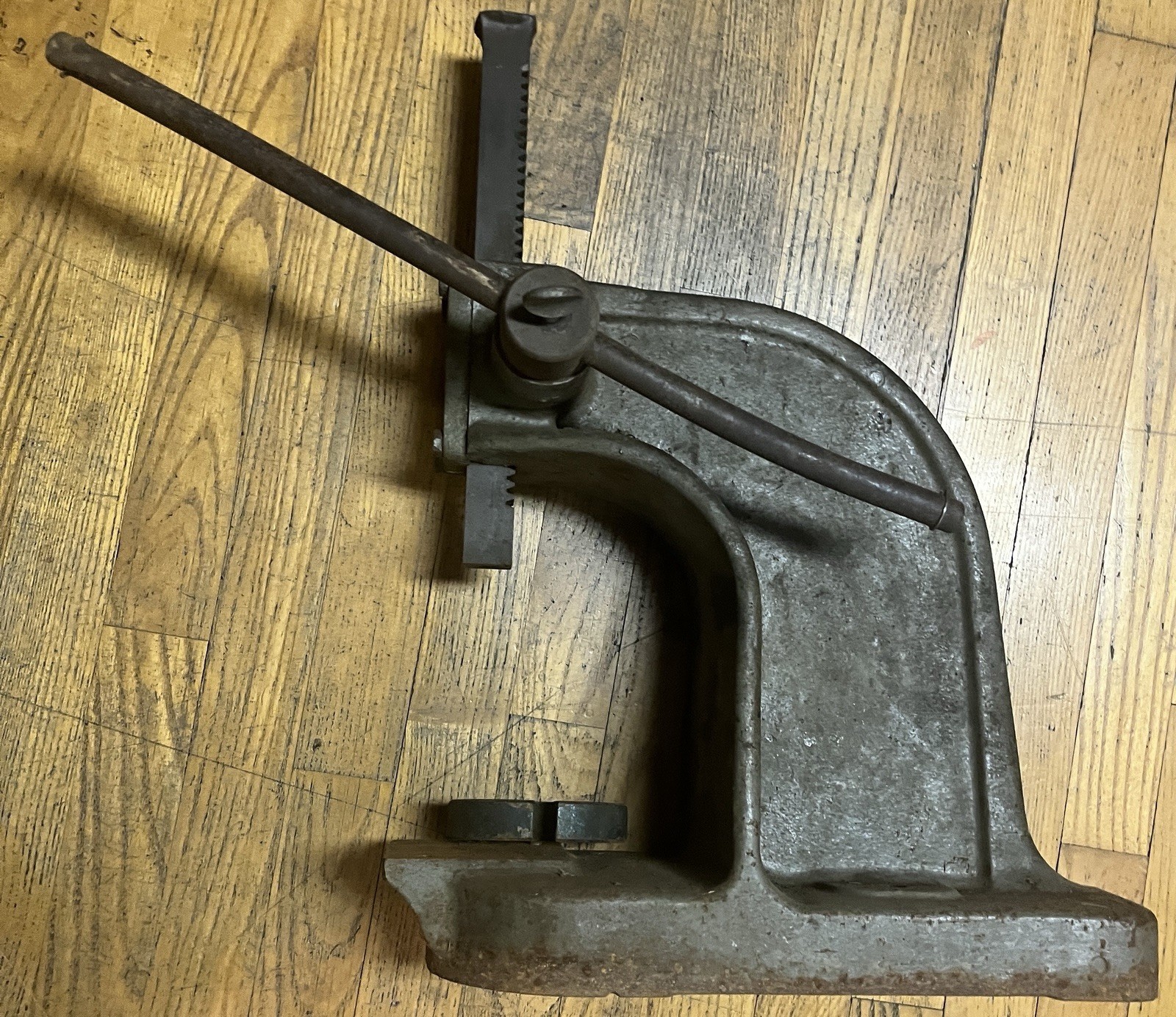 Dake Arbor Press No Y Cast Iron Manual Hand Press Tool Green Grand Haven USA