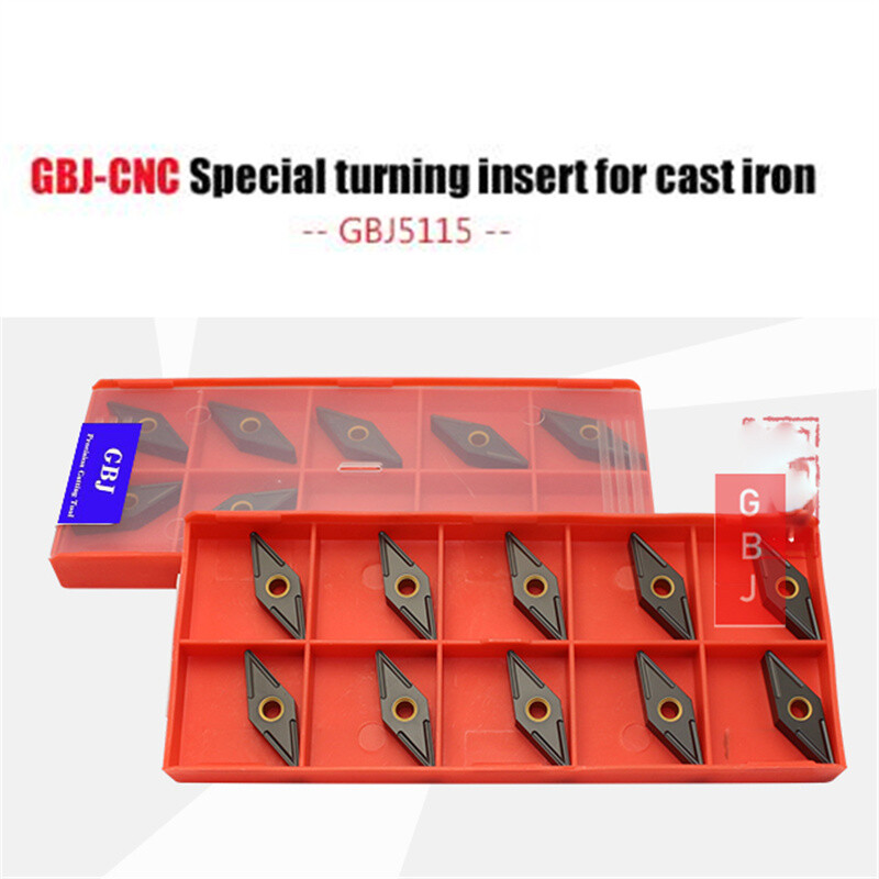 GBJ-CNC VNMG160404 VNMG160408 GBJ5115 Cast iron Turning insert Carbide insert
