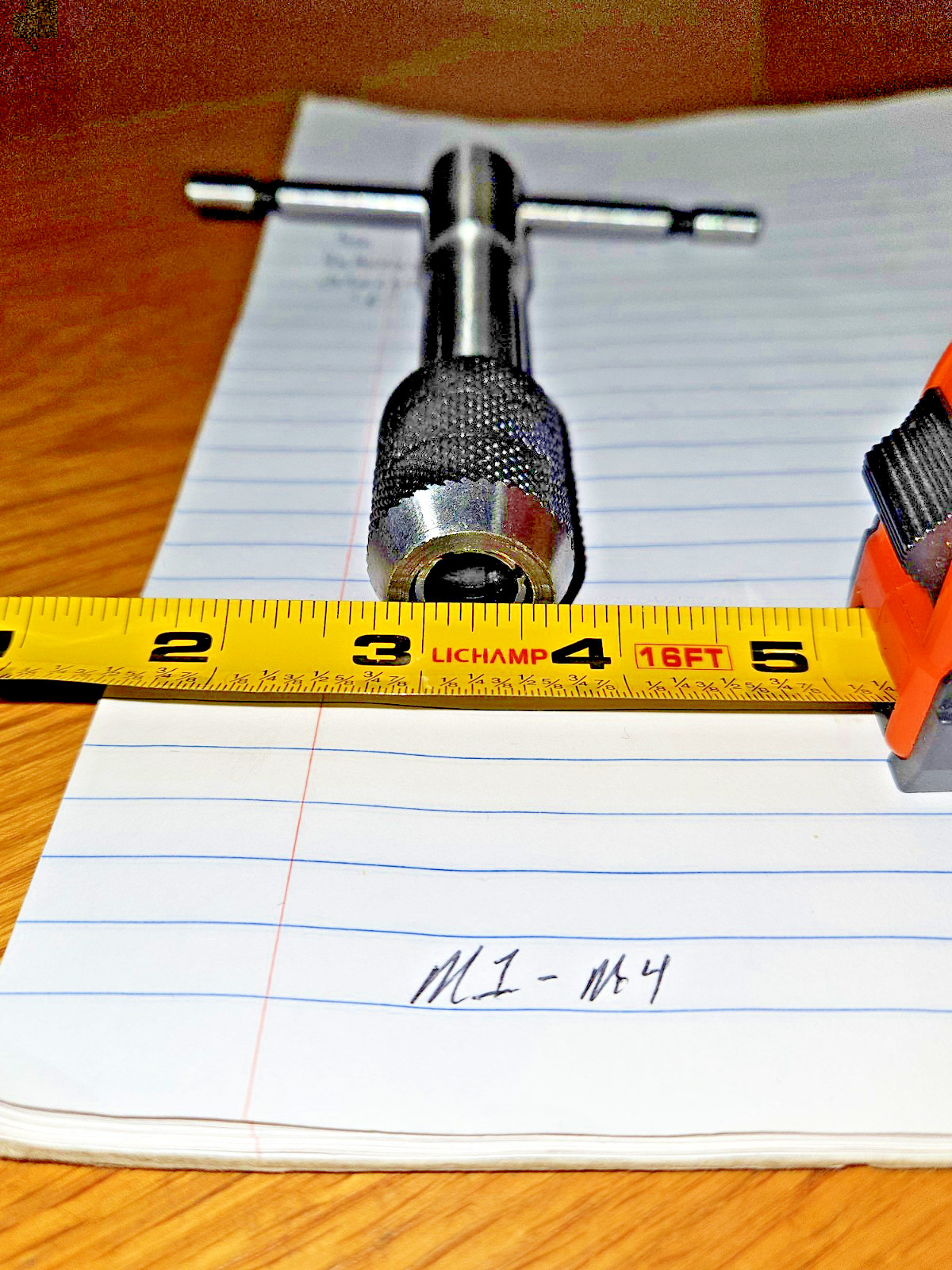 4 Piece Adjustable T-Handle Tap Wrench – M1-M4, M4-M8, M6-M12 Sizes + 4th??