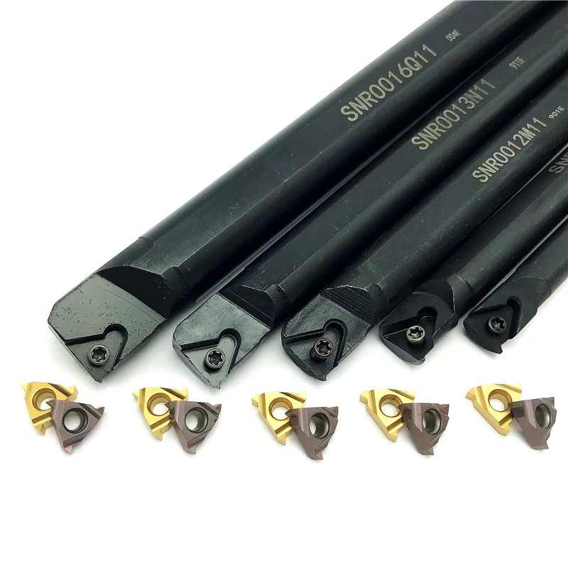 Thread Turning Tools Holder SNR0008K11-0016Q11 11IR AG60 CNC Internal Lathe