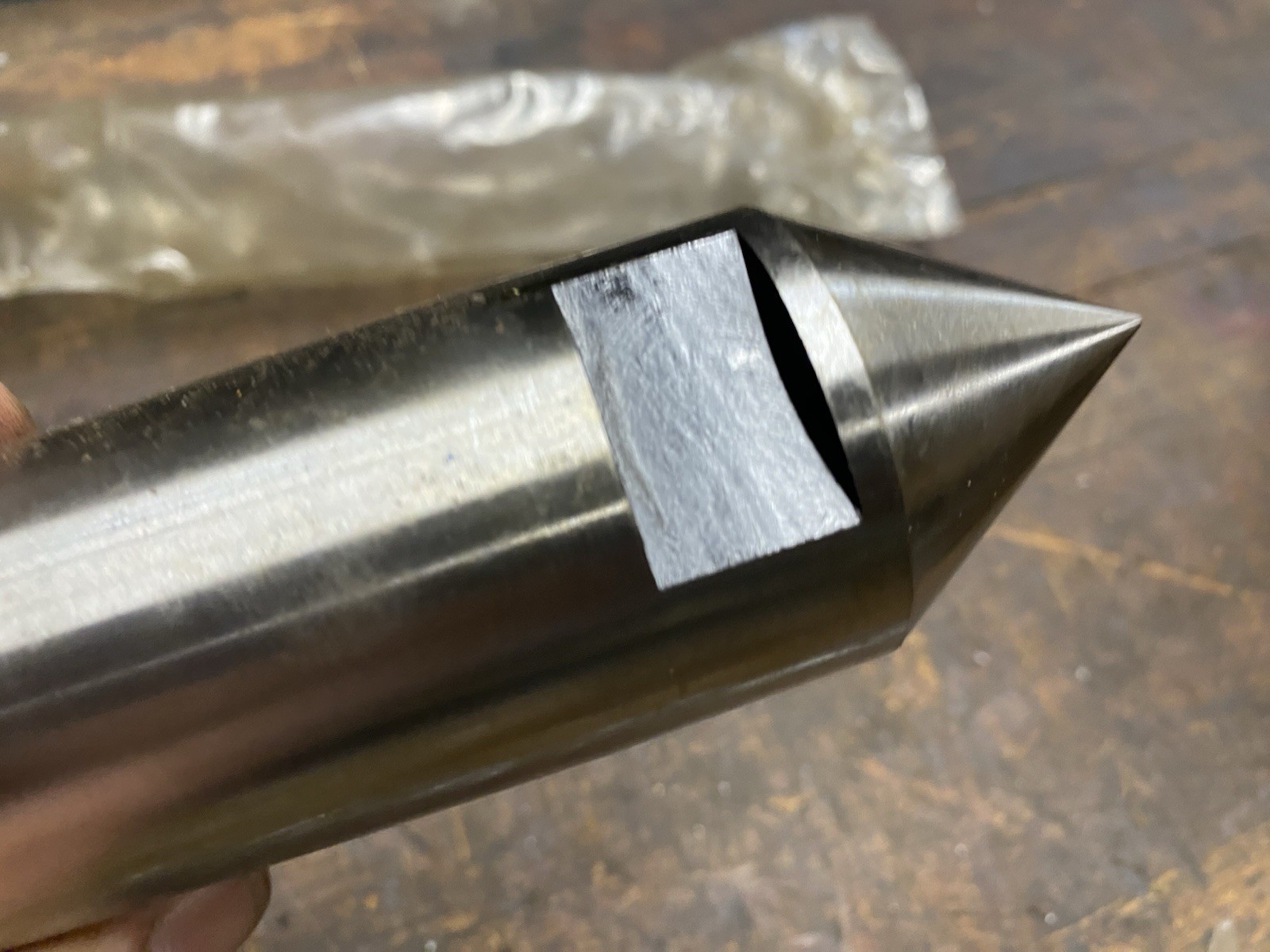 15” Clausing Lathe Spindle No. 5 Morse Taper Adapter Center NEW