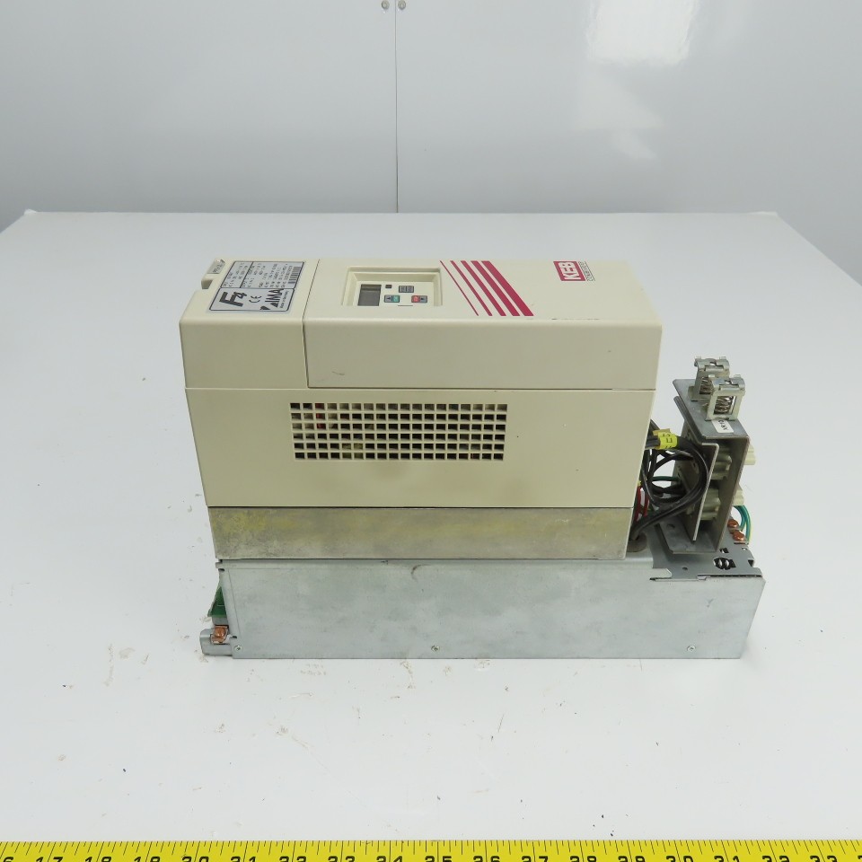 KEB 09.F4.C1D-4M00/1.4 Combivert Inverter Drive 2.8KW 3Ph W/Siemens 4EF1400-2CA