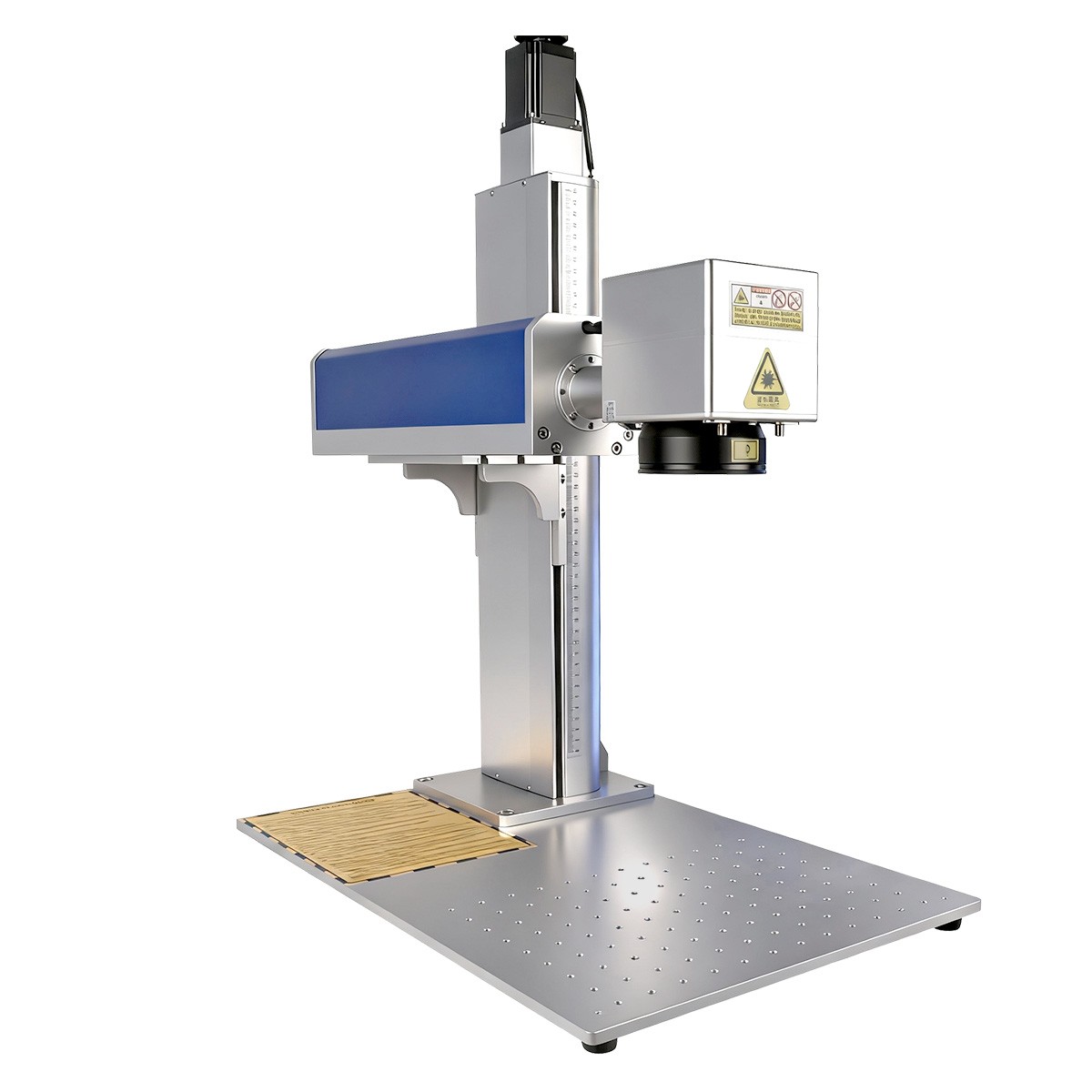 Scotle 2.5D 60W JPT Mopa Fiber Laser Marking Machine Metal Deep/Relief Engraving