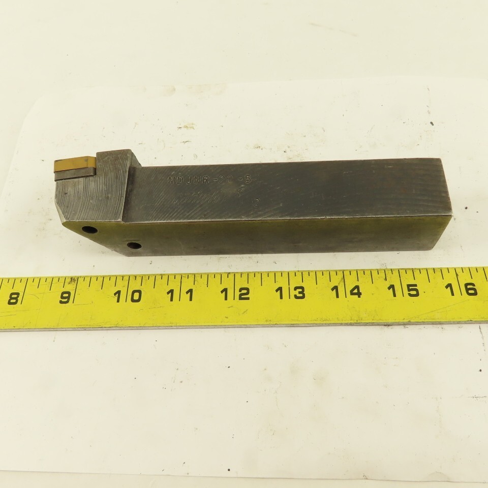 Carboloy MDJNR-20-5 1-1/4″ Square Shank Indexing Left Hand Tool Holder