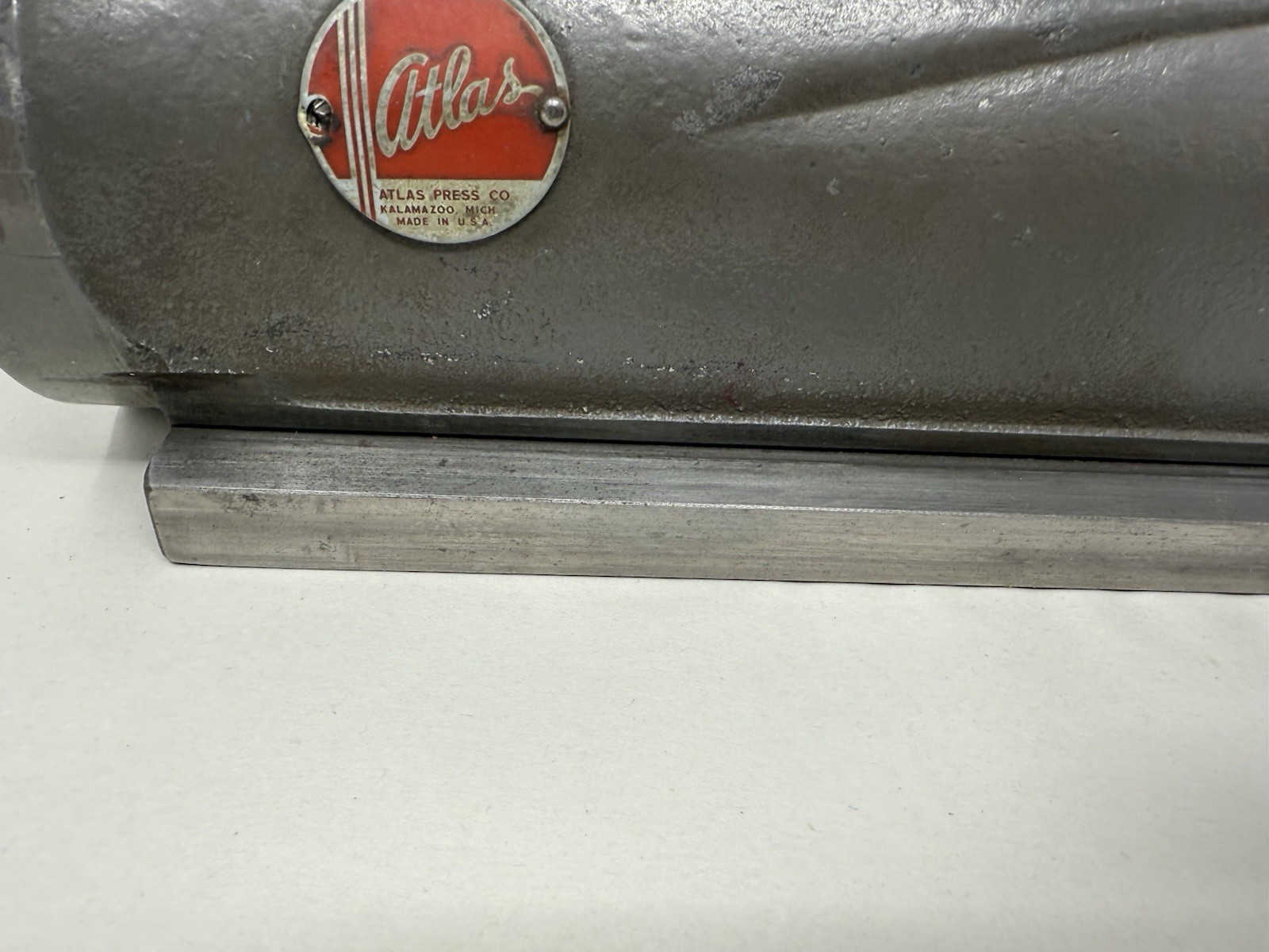 Vintage Atlas 7B Metal Shaper Ram Housing Casting S7-3