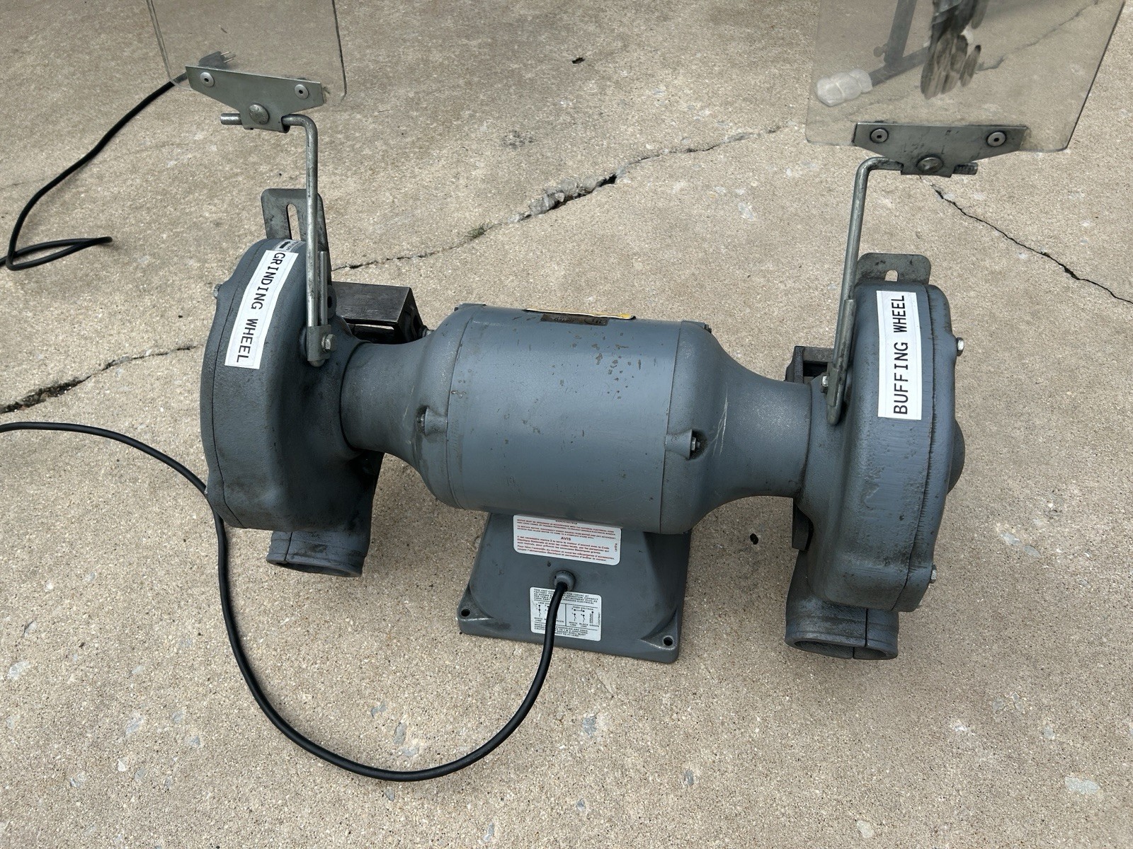 Baldor 8107W 8” Industrial Bench Grinder 3/4HP 3600RPM 115/230V USA