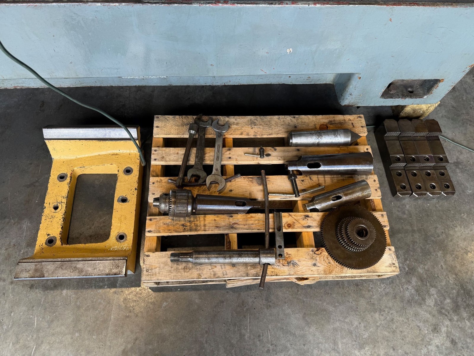 GEMINIS Republic Lagun GE-870 34”/43” x 80”cc Hollow Spindle Lathe #7631