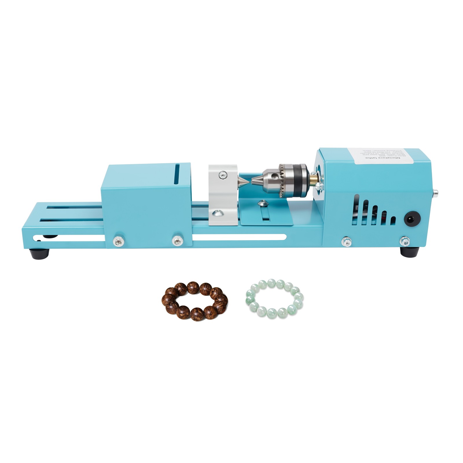 Mini Lathe Machine, Wood Lathe Milling Machine for Table, Mini Wood Lathe