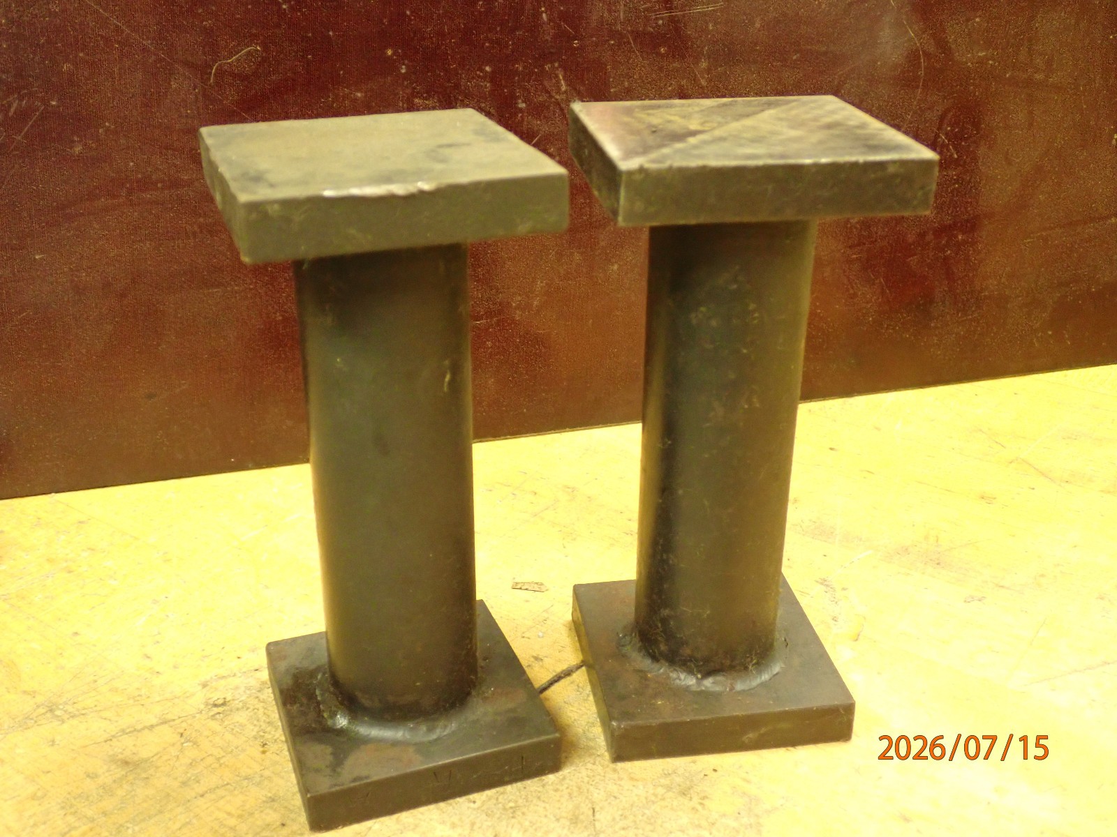 LOT FRA: 2, RISER PEDESTALS MACHINIST SETUP TOOLING JIG FIXTURE